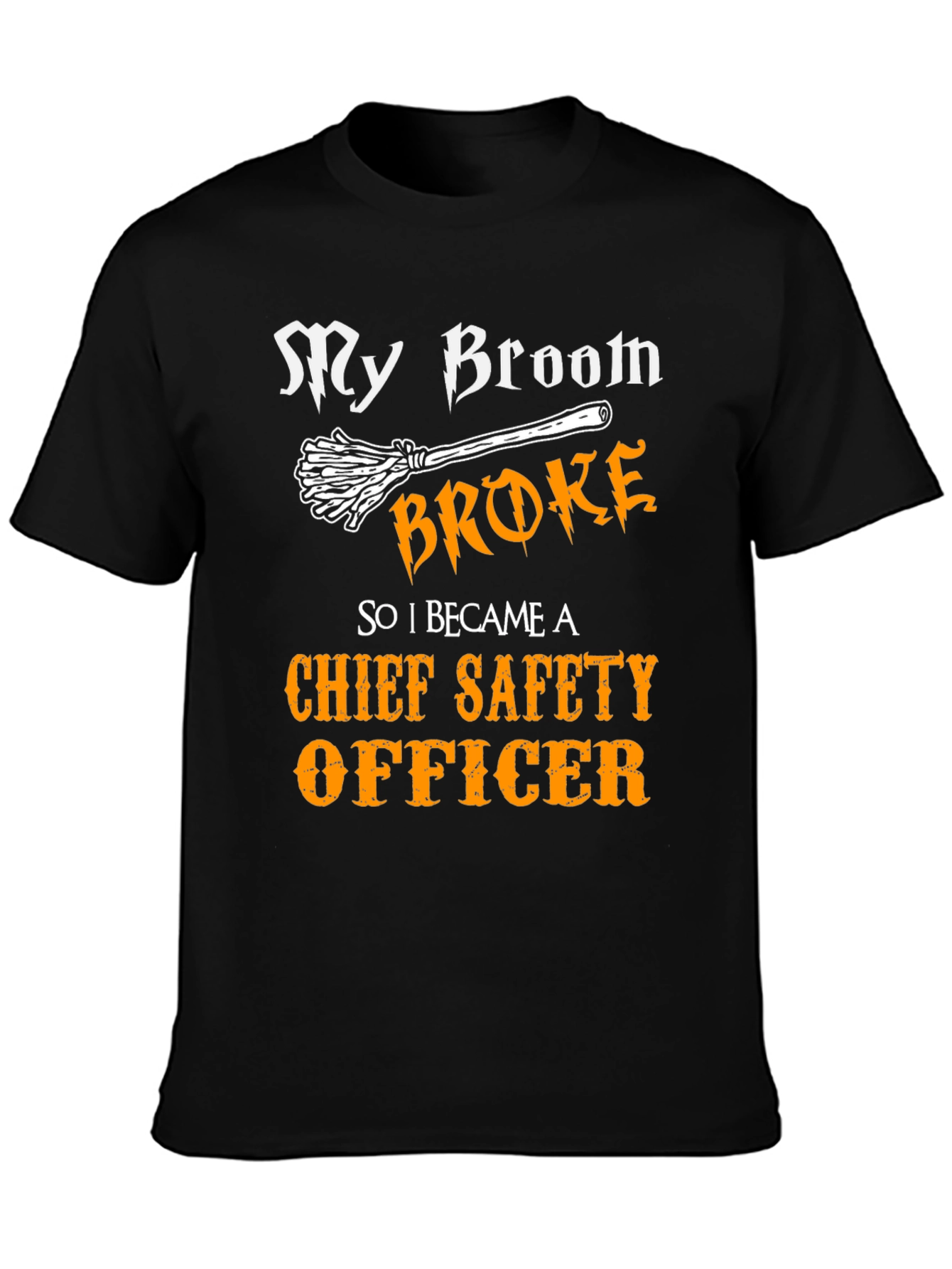 Funny Chief Safety Officer Halloween T-Shirt