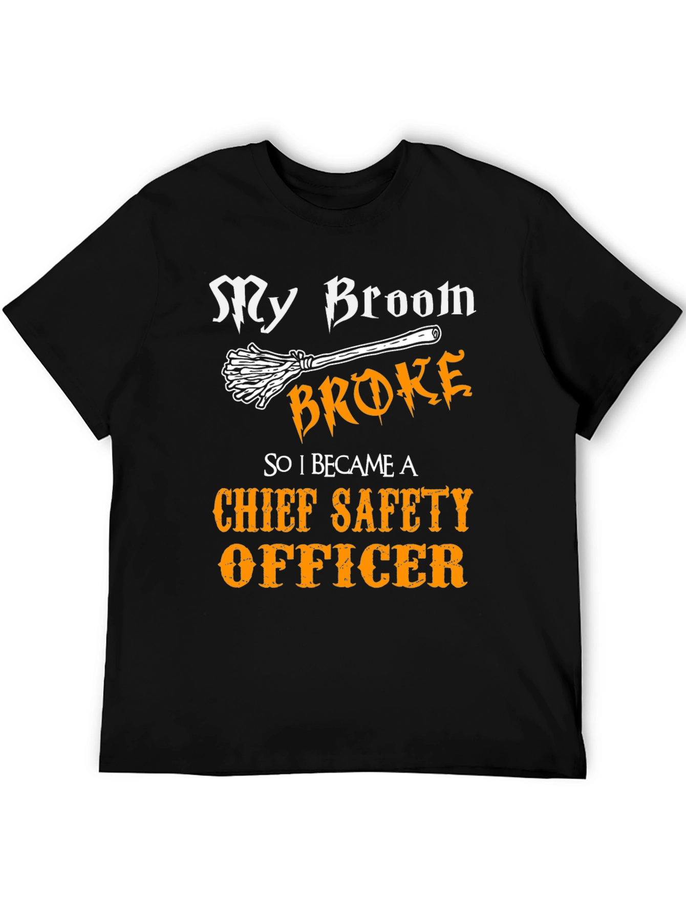 Funny Chief Safety Officer Halloween T-Shirt