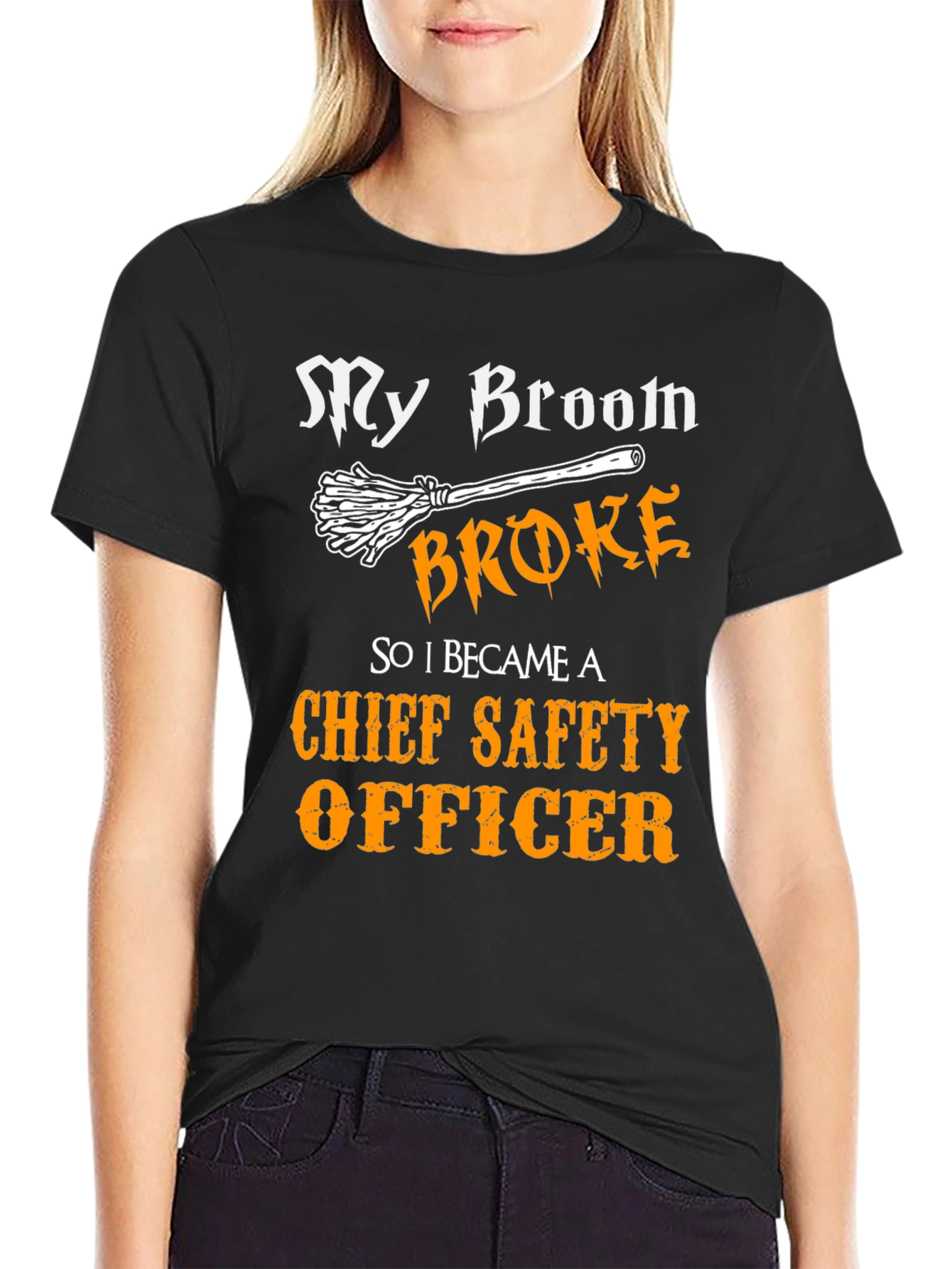 Funny Chief Safety Officer Halloween T-Shirt