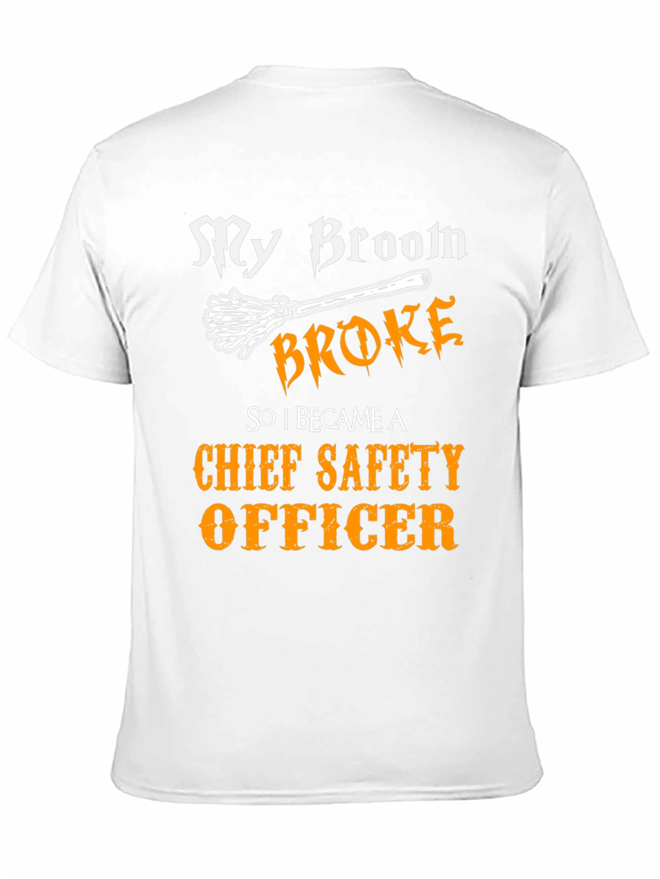 Funny Chief Safety Officer Halloween T-Shirt
