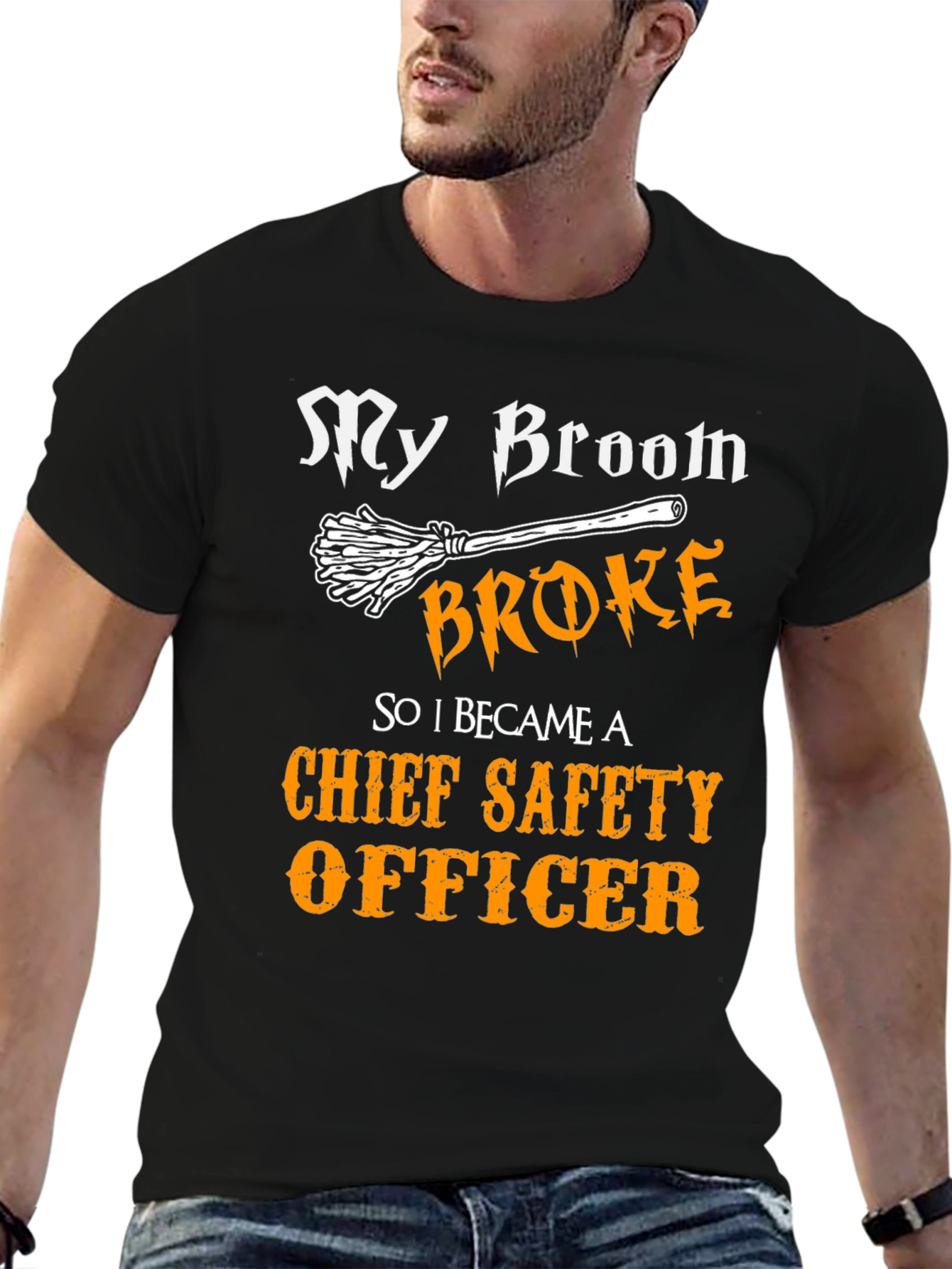 Funny Chief Safety Officer Halloween T-Shirt