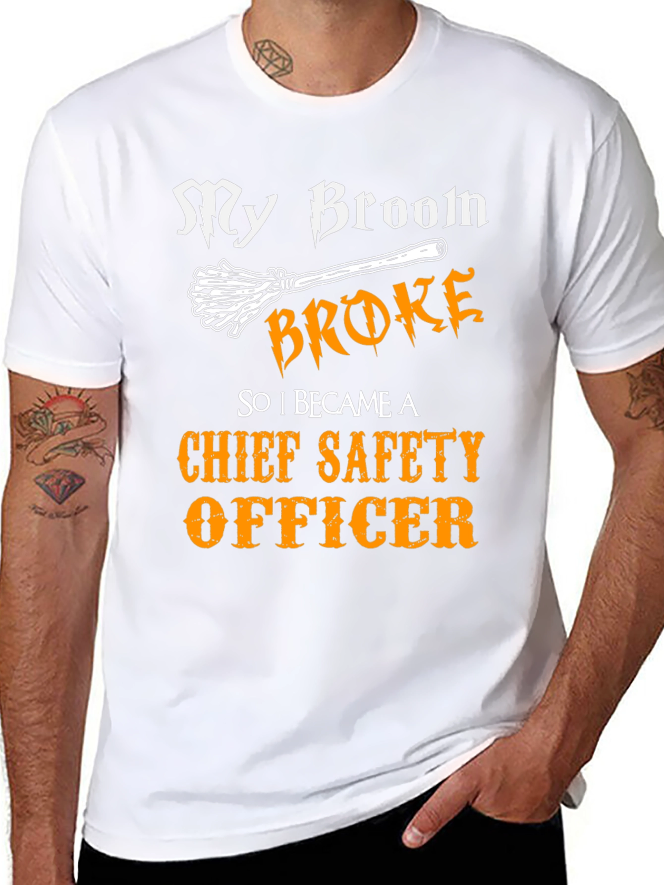 Funny Chief Safety Officer Halloween T-Shirt