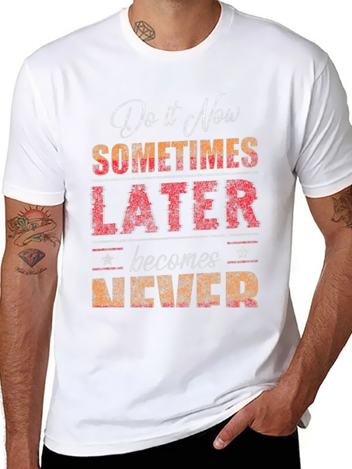Do it Now T-Shirt - Motivational Graphic Tee