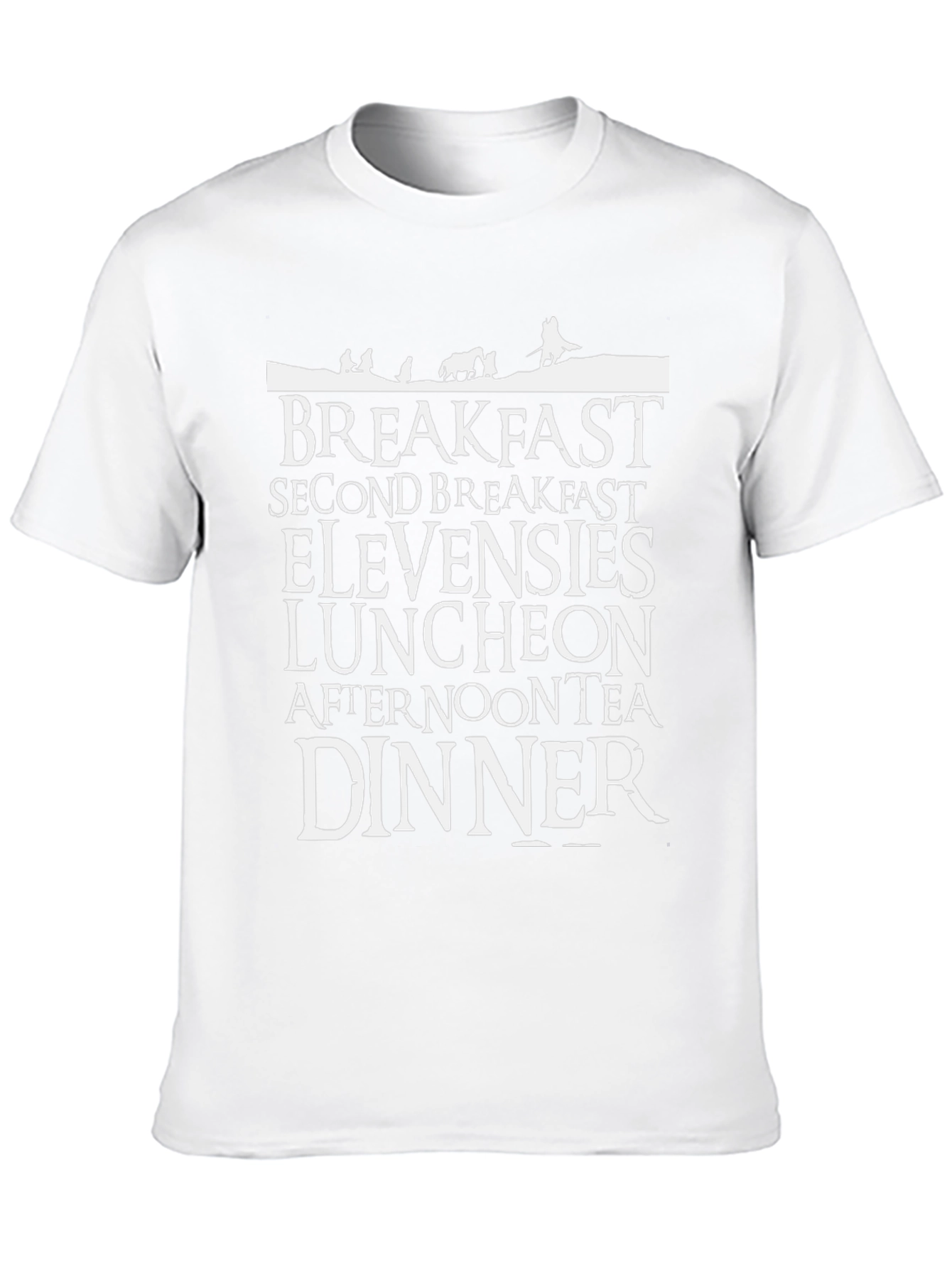Breakfast Second Breakfast Hobbit T-Shirt
