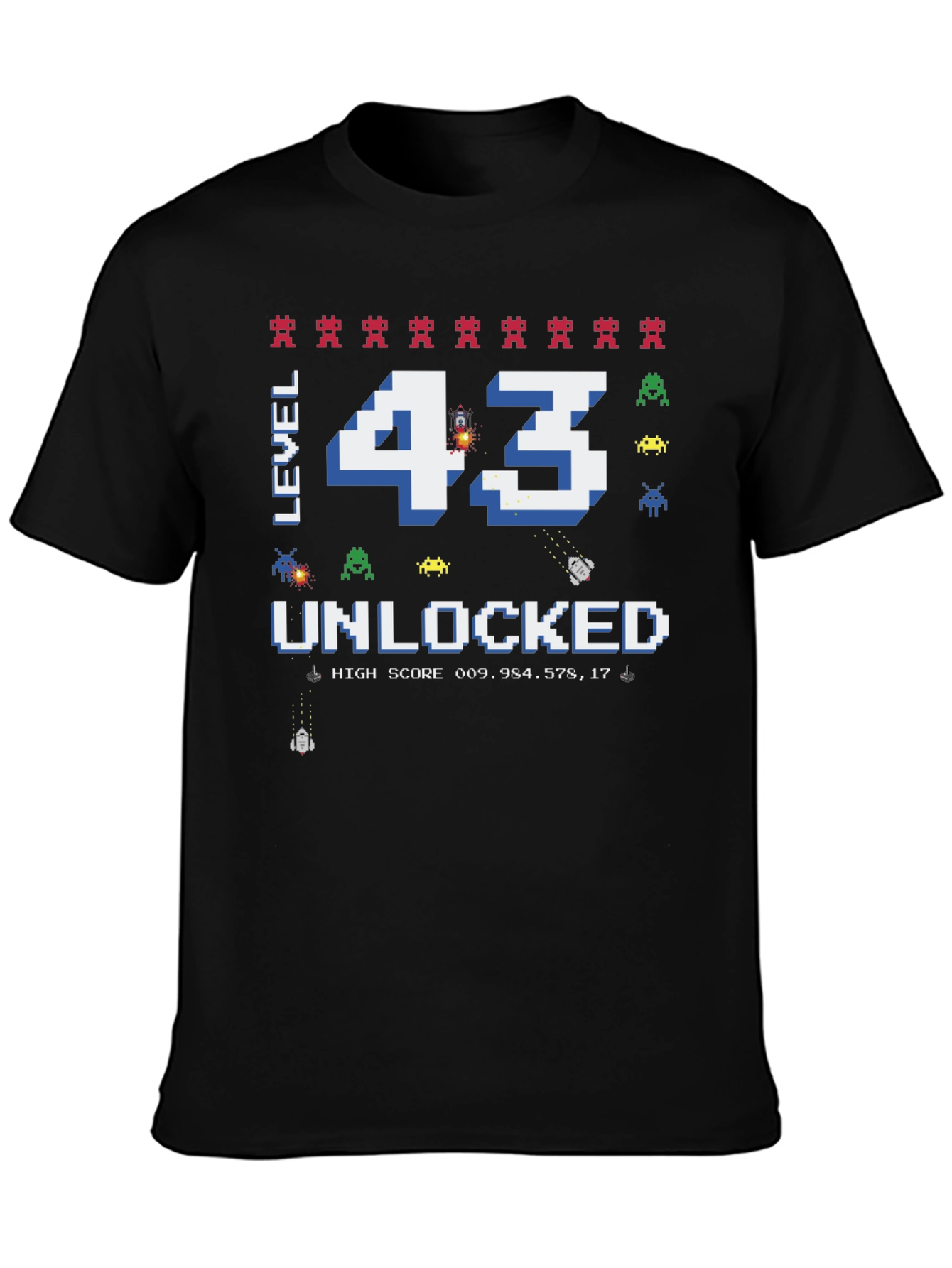 Level 43 Unlocked T-Shirt