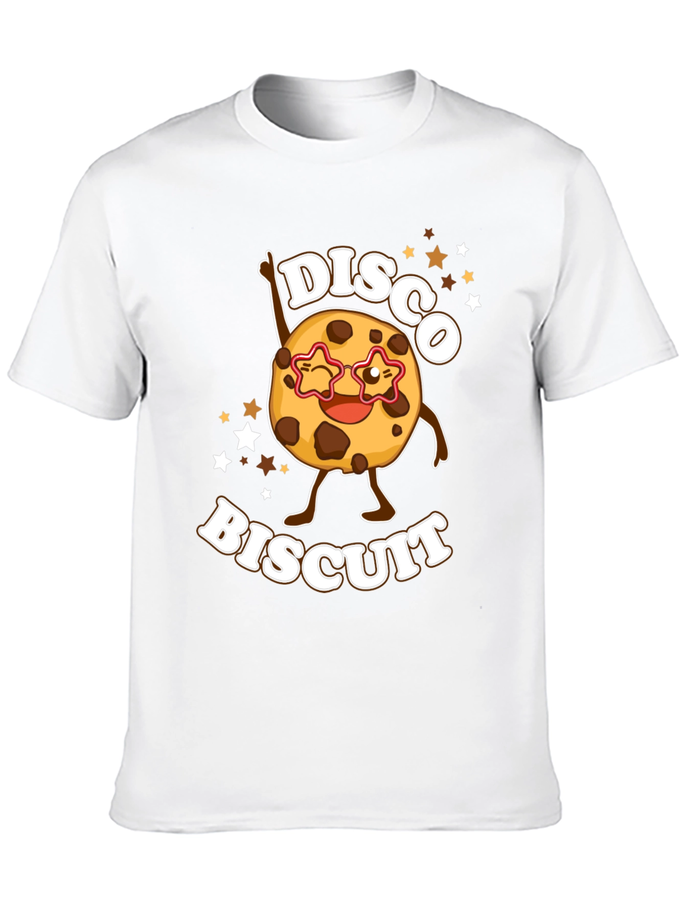 Disco Biscuit Graphic Tee - Fun Party Shirt