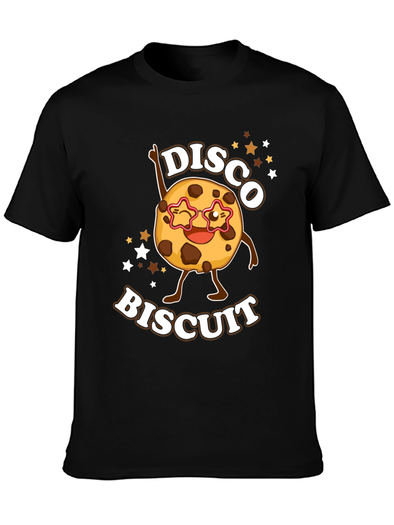 Disco Biscuit Graphic Tee - Fun Party Shirt