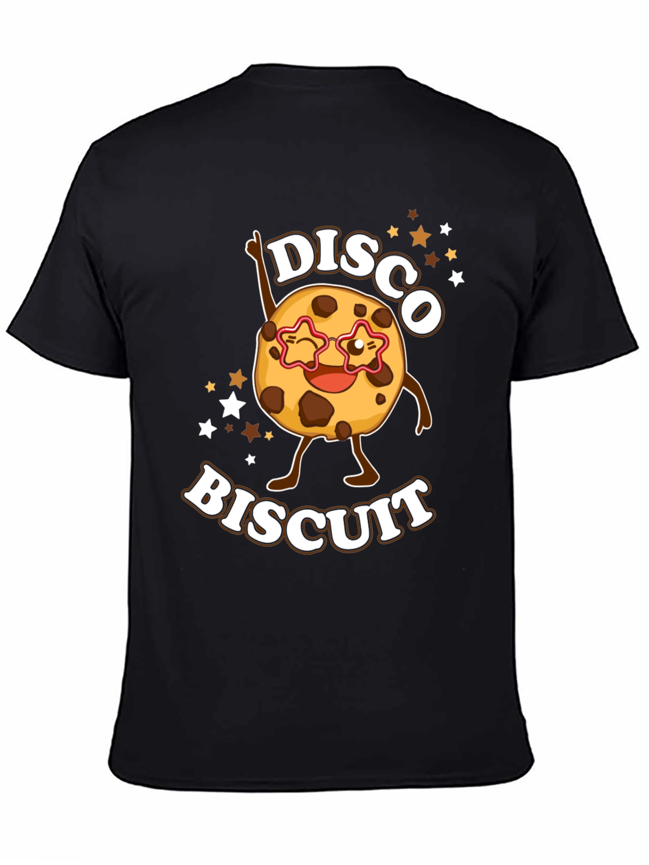 Disco Biscuit Graphic Tee - Fun Party Shirt