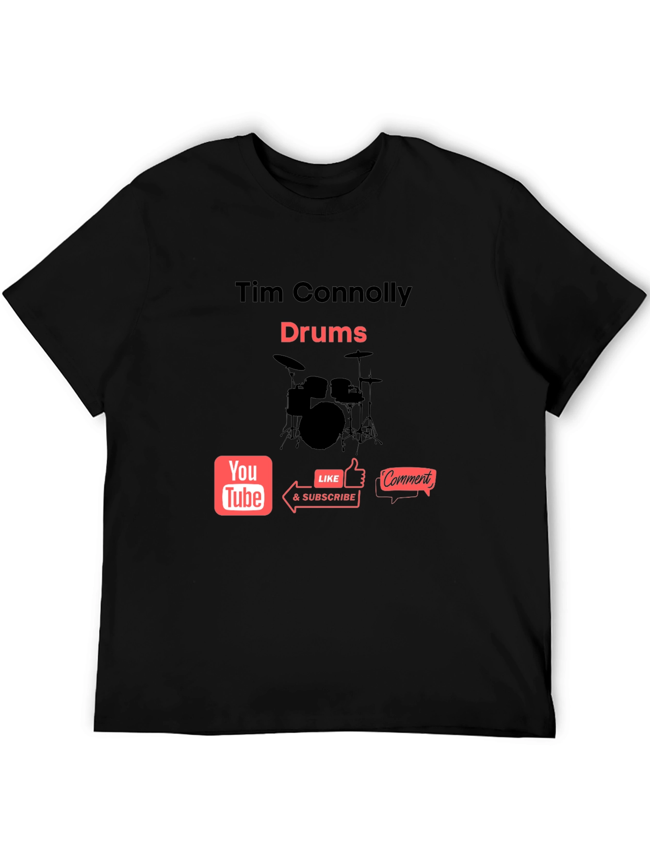 Tim Connolly Drums T-Shirt