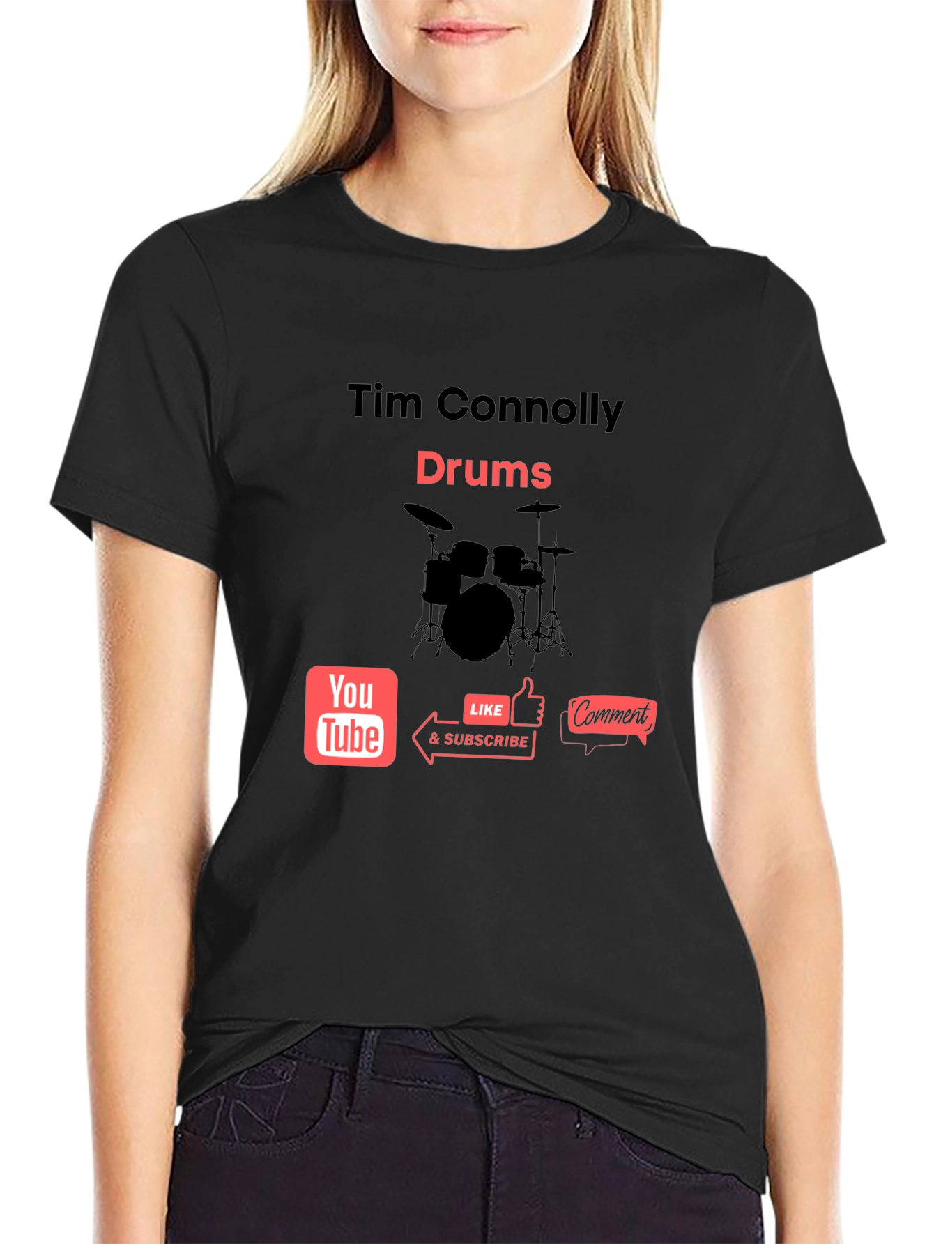 Tim Connolly Drums T-Shirt