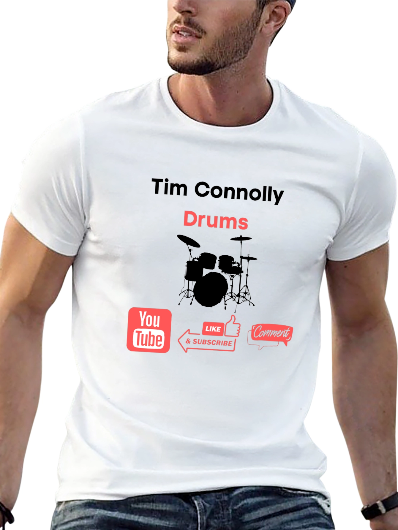 Tim Connolly Drums T-Shirt