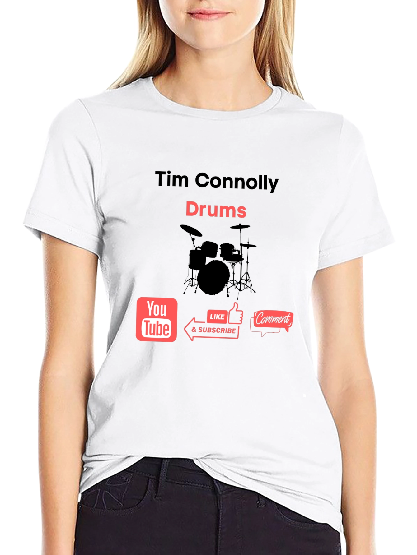 Tim Connolly Drums T-Shirt