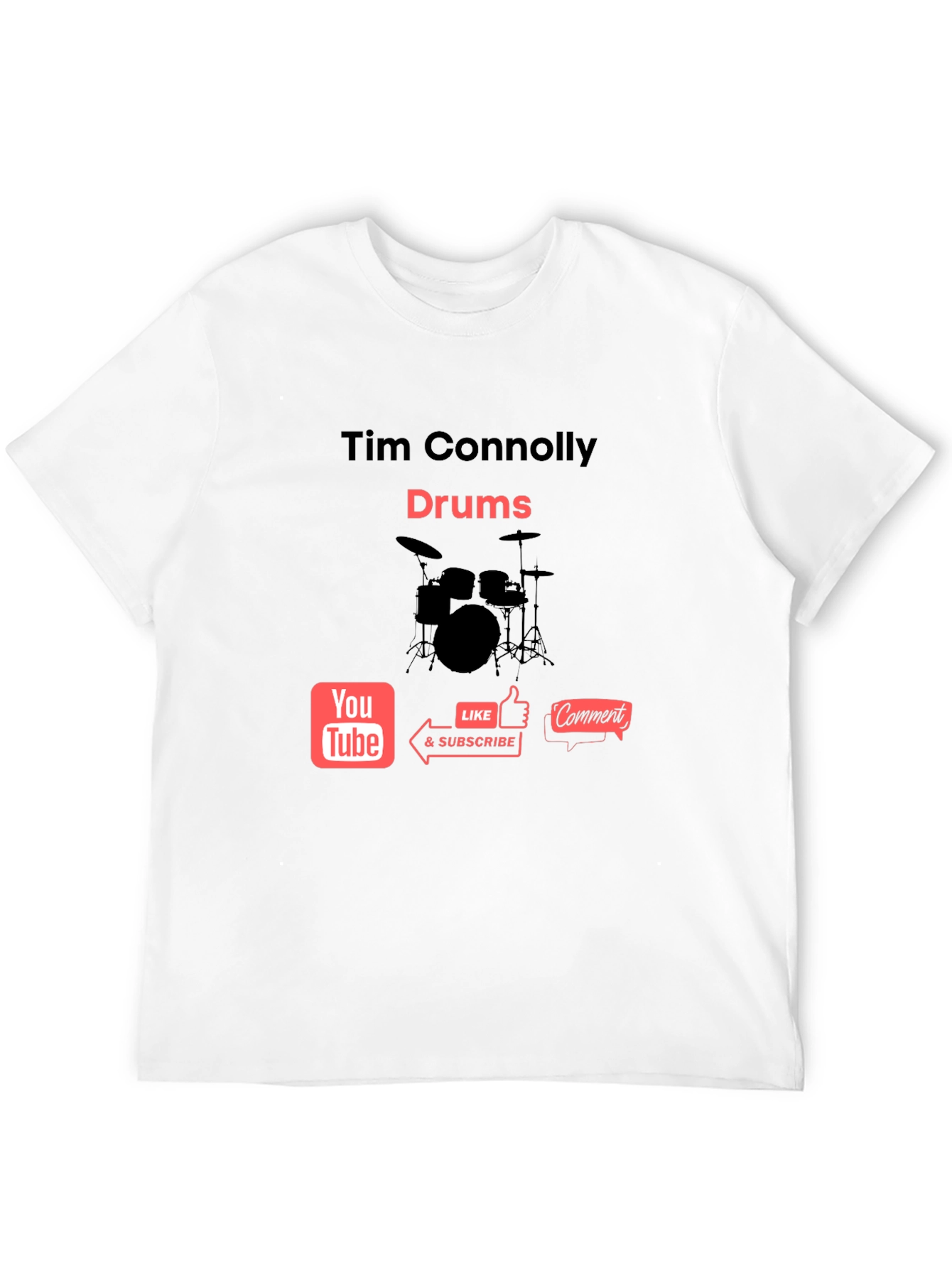 Tim Connolly Drums T-Shirt