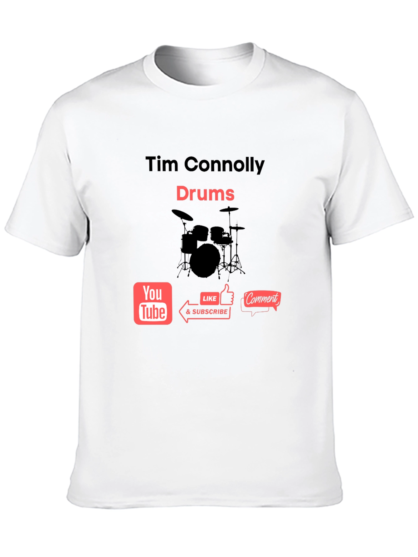 Tim Connolly Drums T-Shirt