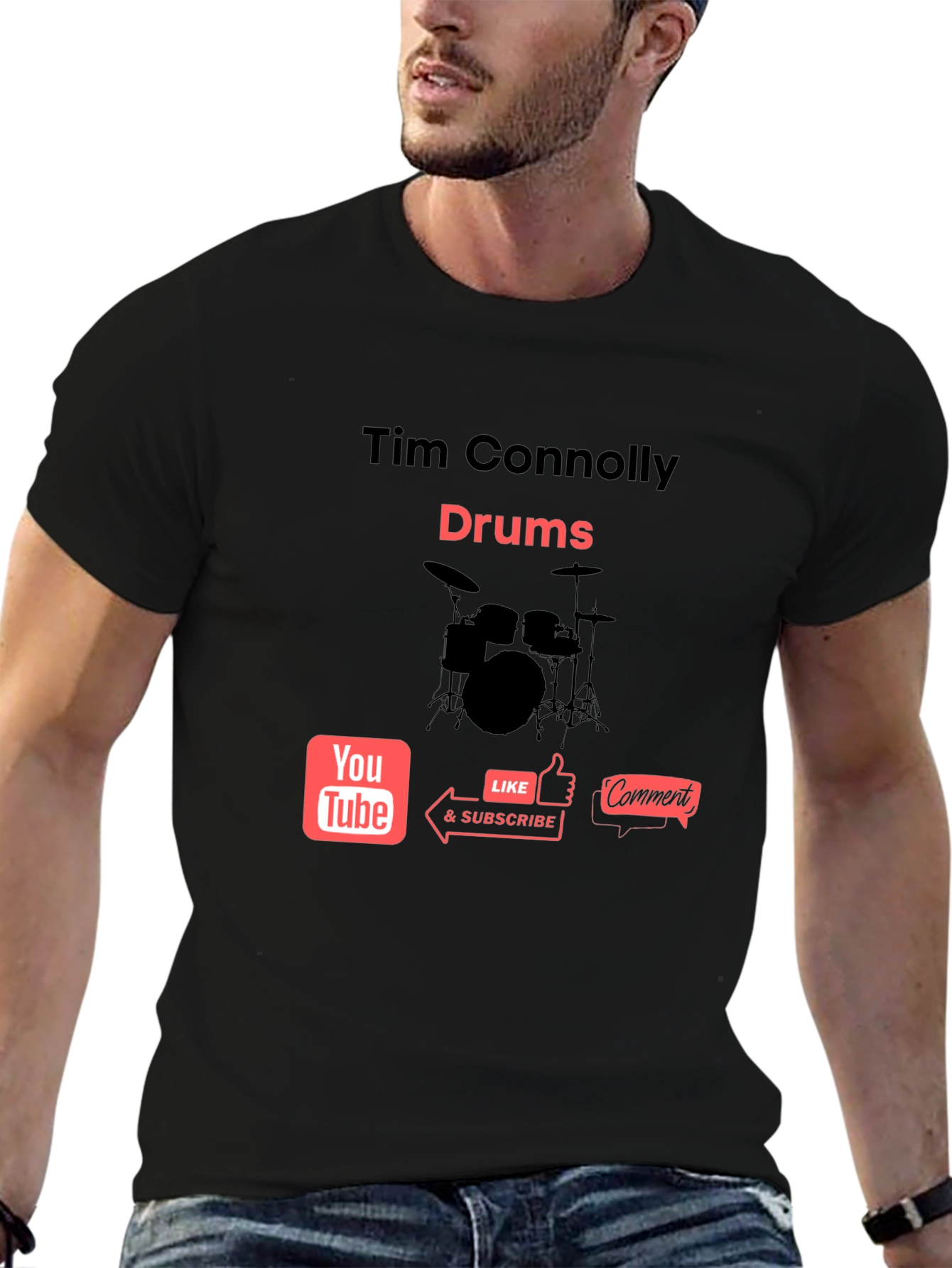 Tim Connolly Drums T-Shirt