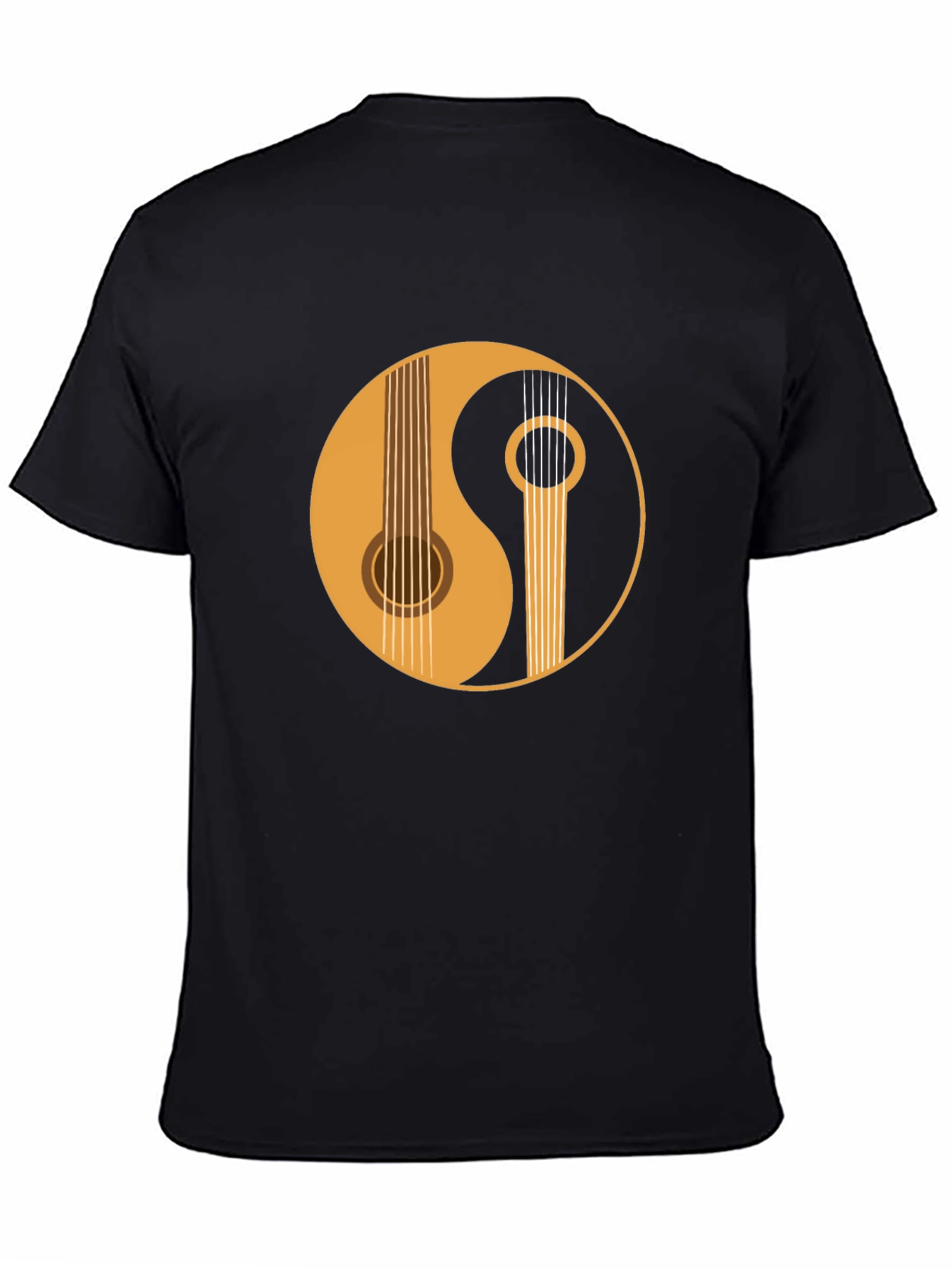 Yin Yang Guitar T-Shirt - Musicians Tee