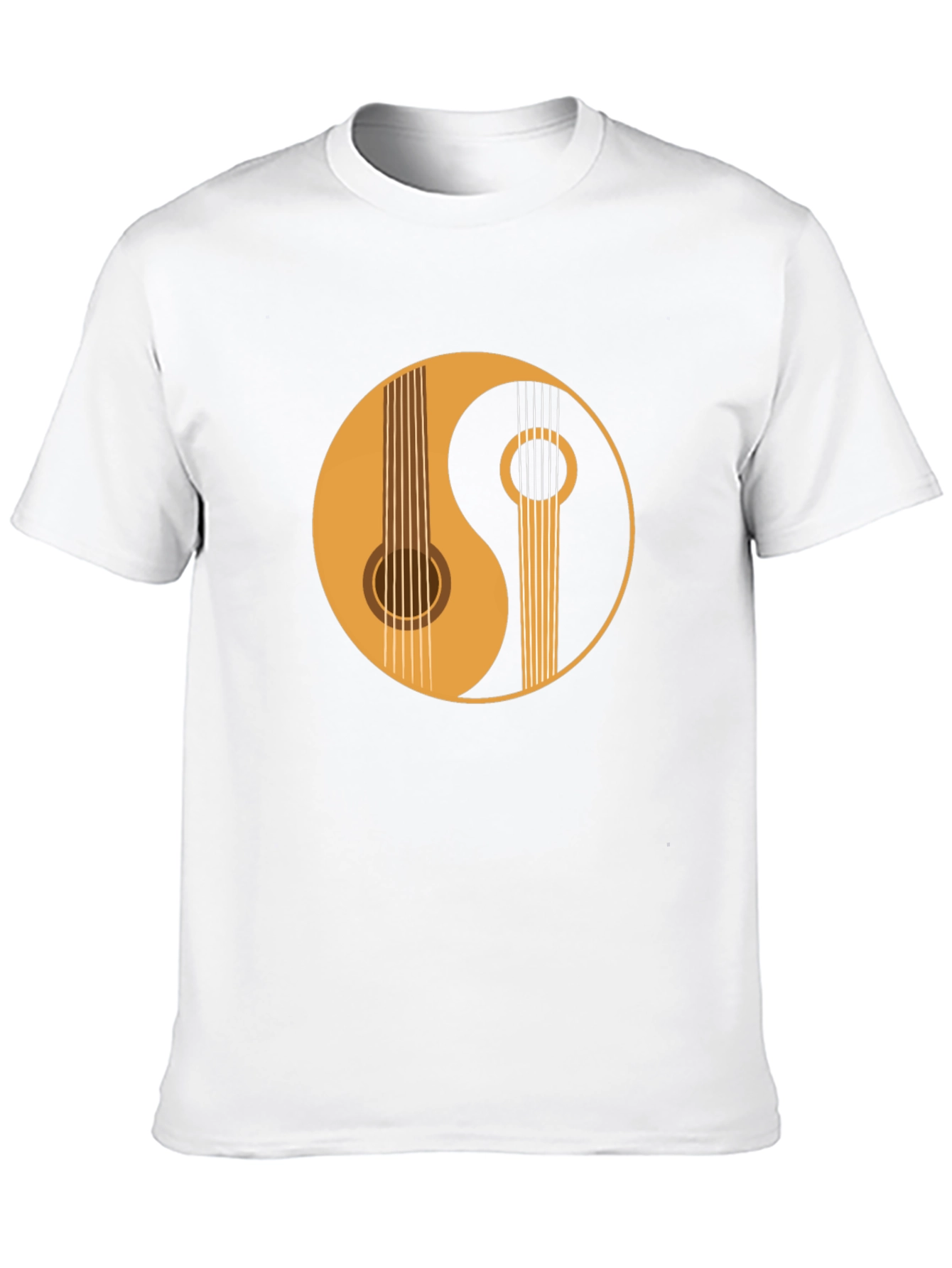 Yin Yang Guitar T-Shirt - Musicians Tee