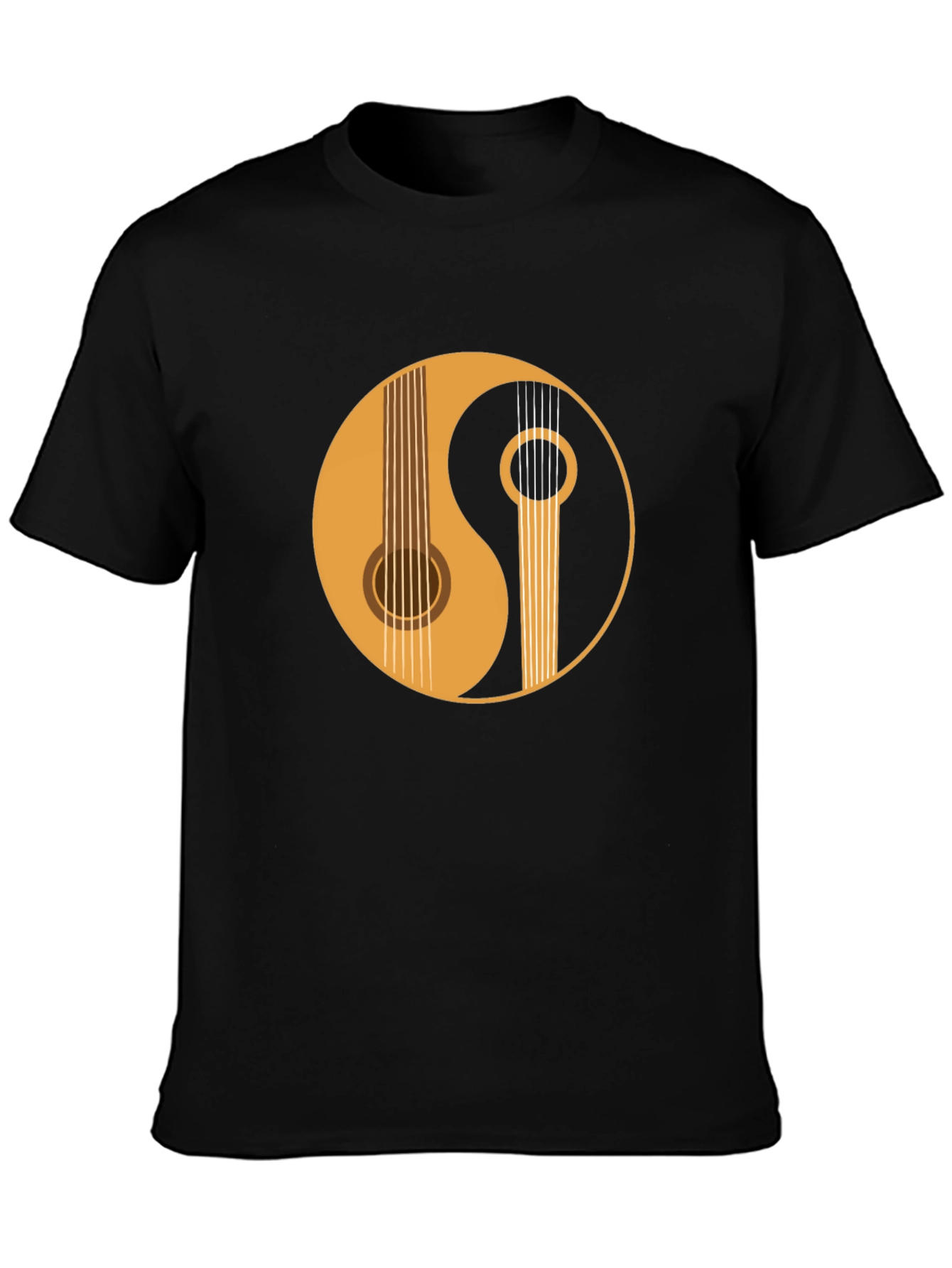 Yin Yang Guitar T-Shirt - Musicians Tee