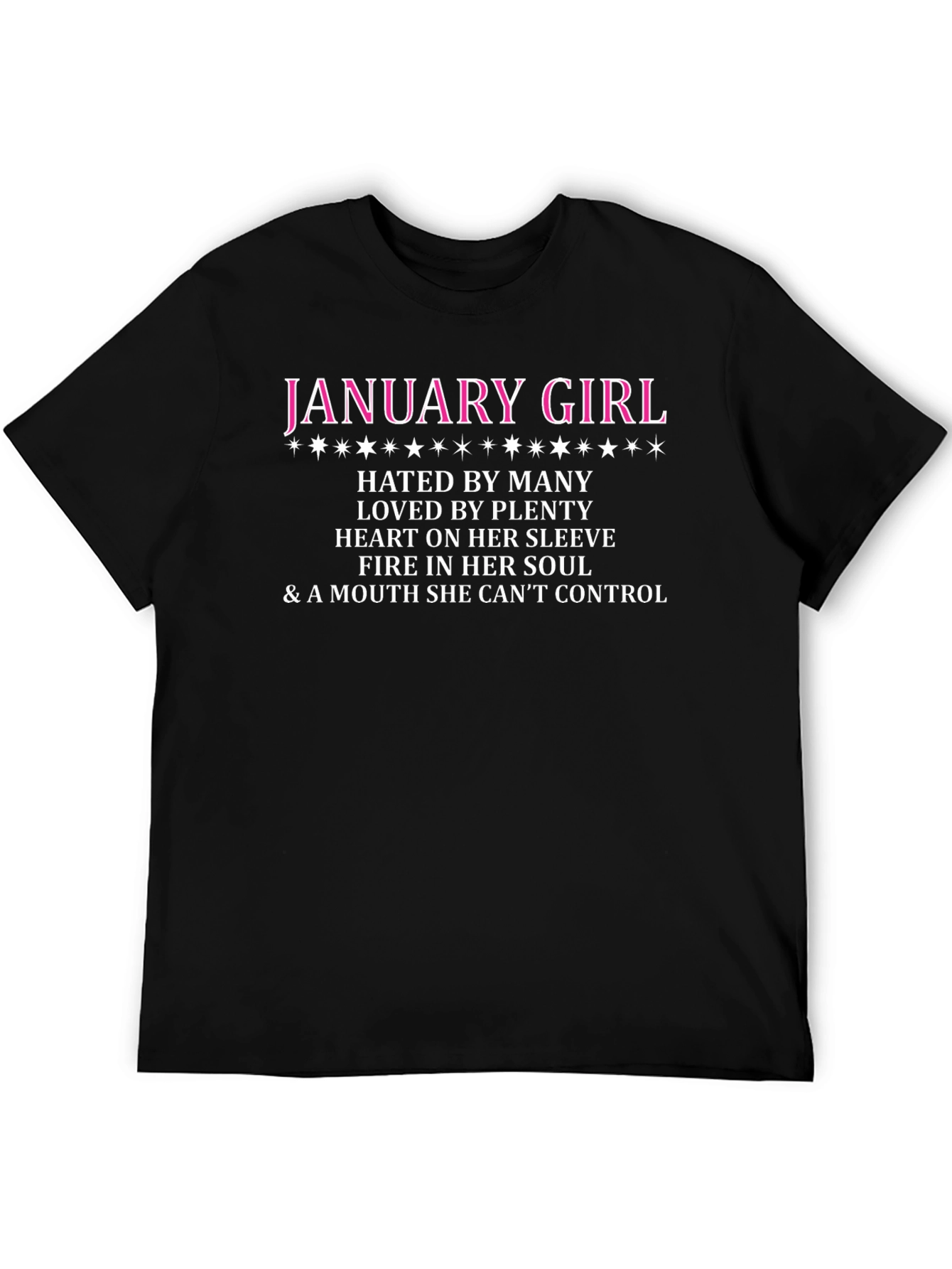 January Girl T-Shirt - Birthday Gift