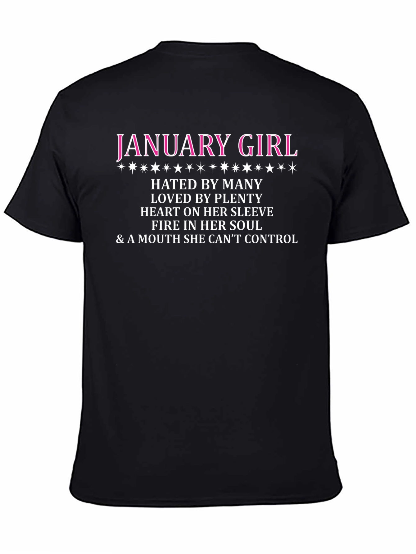 January Girl T-Shirt - Birthday Gift