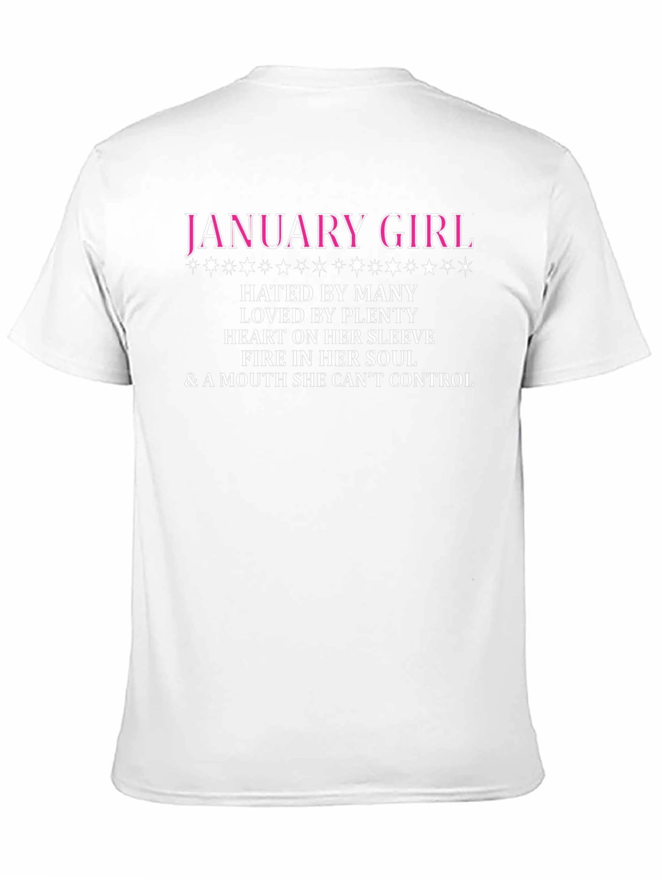 January Girl T-Shirt - Birthday Gift