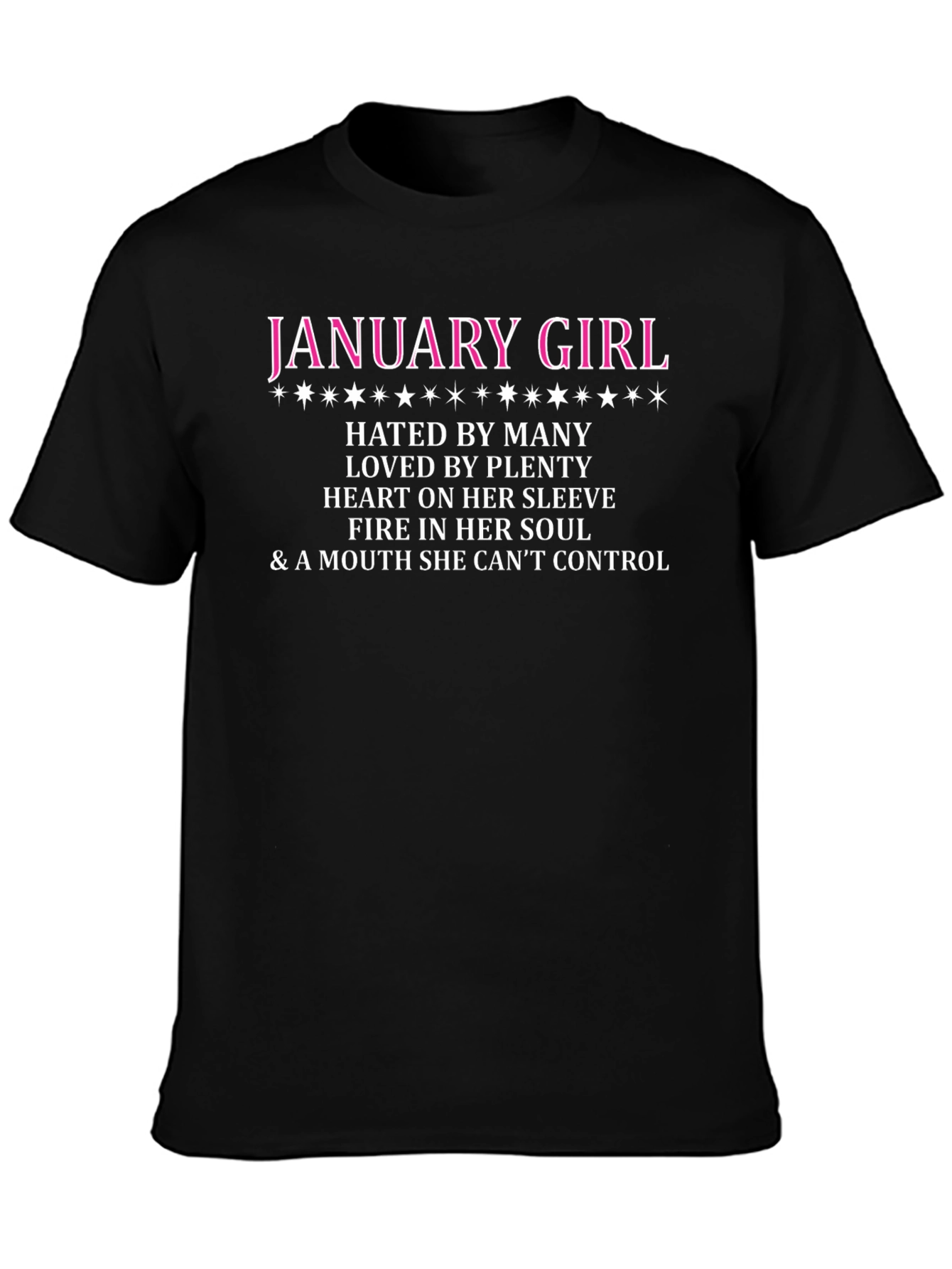 January Girl T-Shirt - Birthday Gift