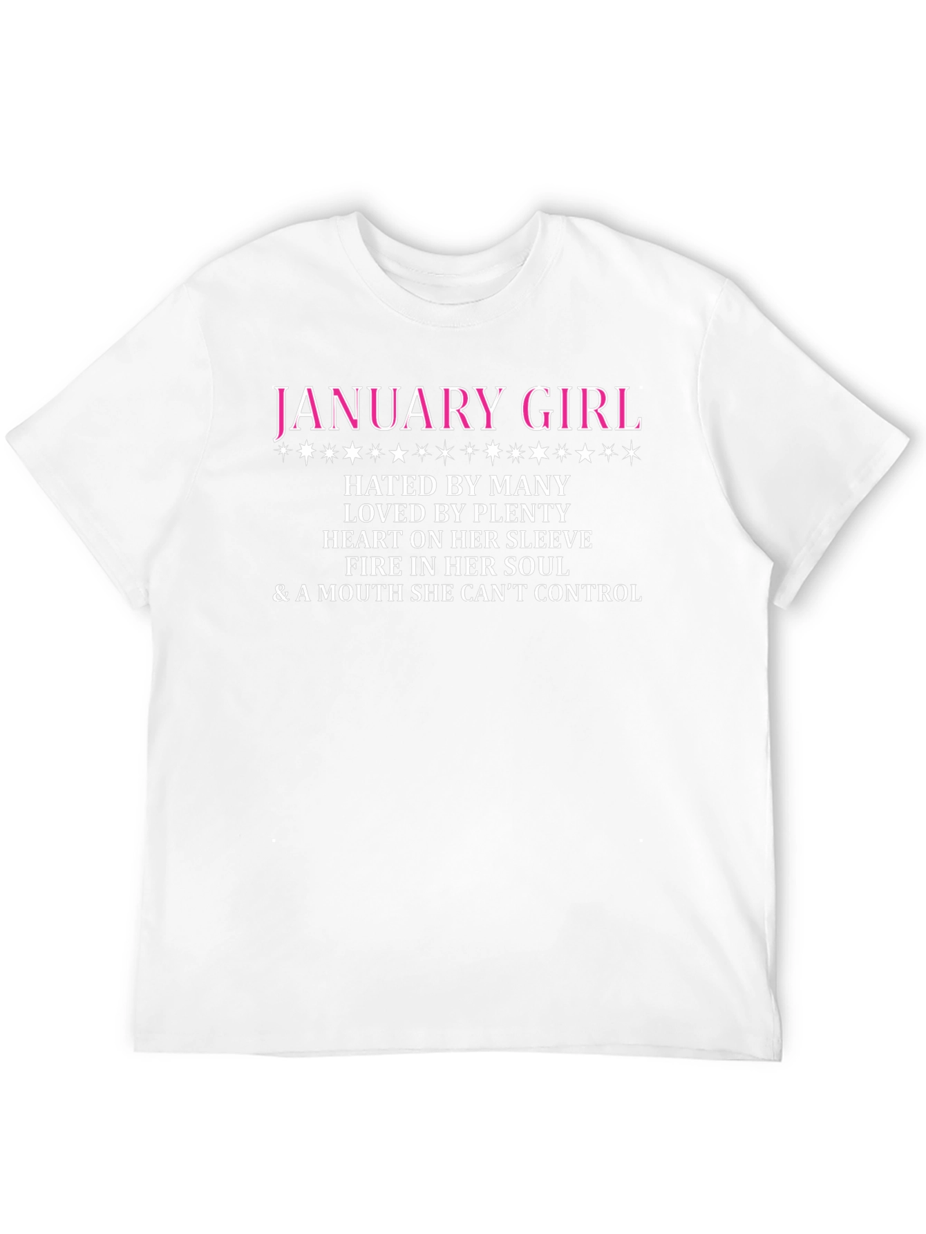 January Girl T-Shirt - Birthday Gift