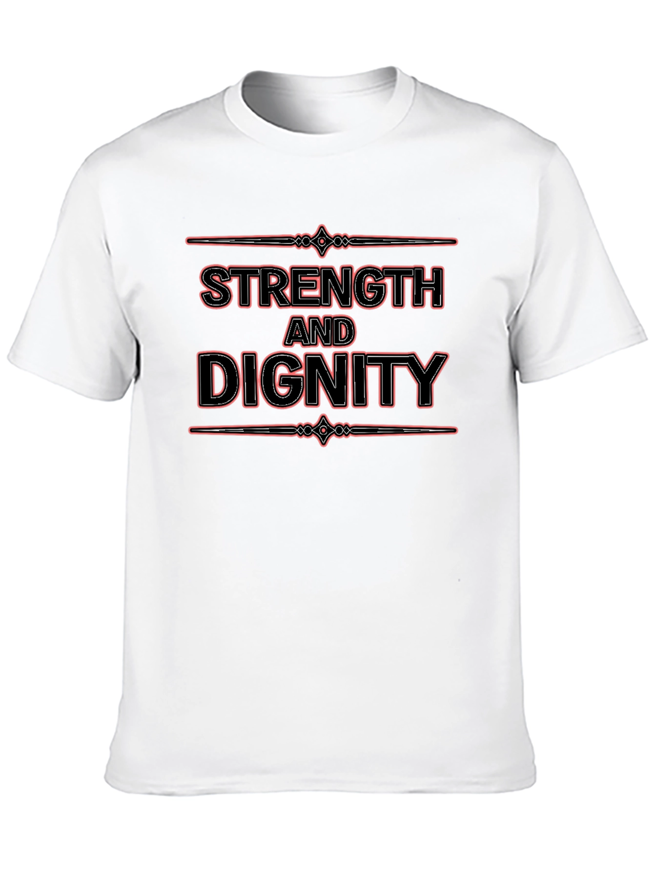 Strength and Dignity Graphic T-Shirt