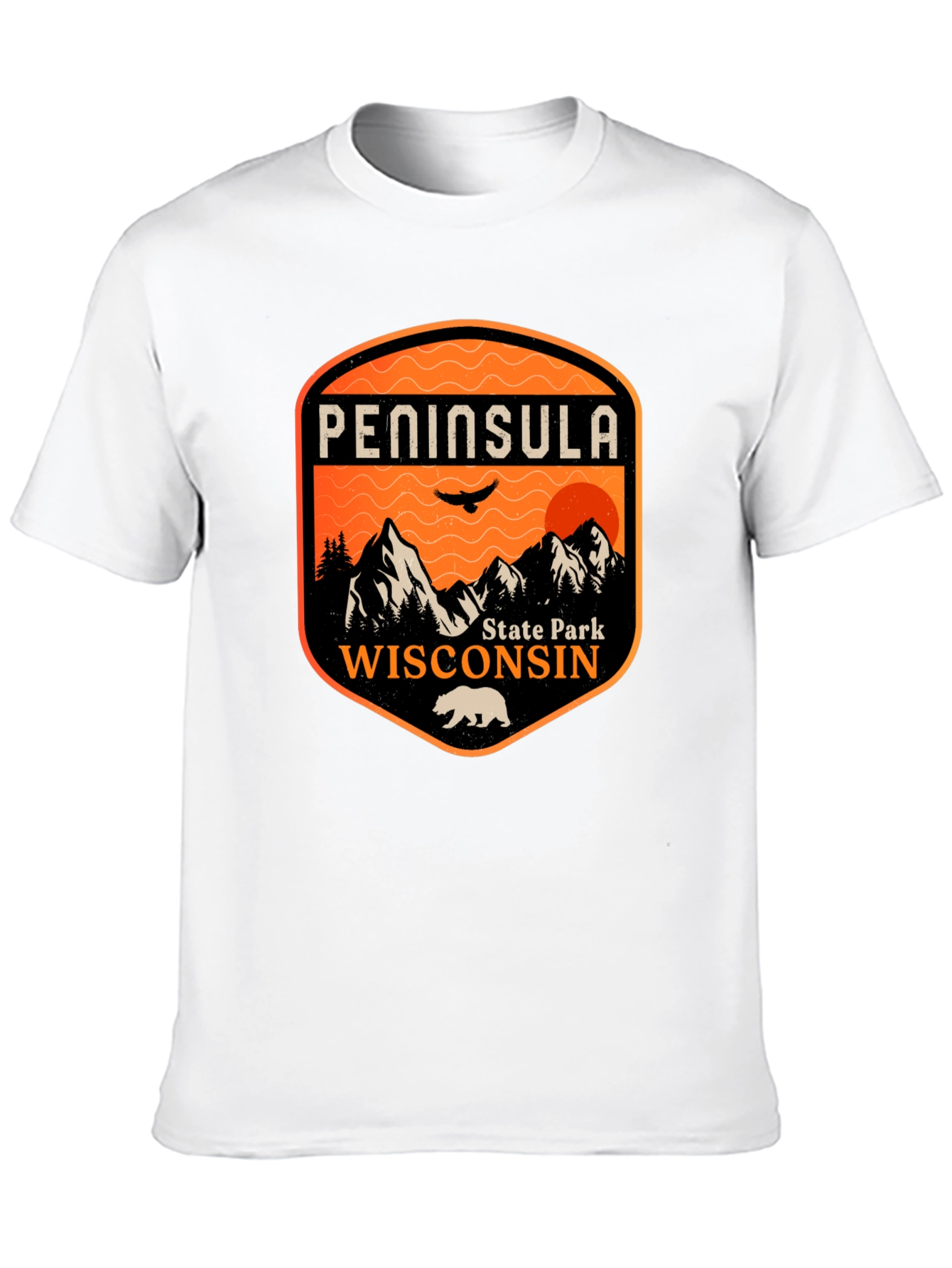 Peninsula State Park Wisconsin Graphic T-Shirt