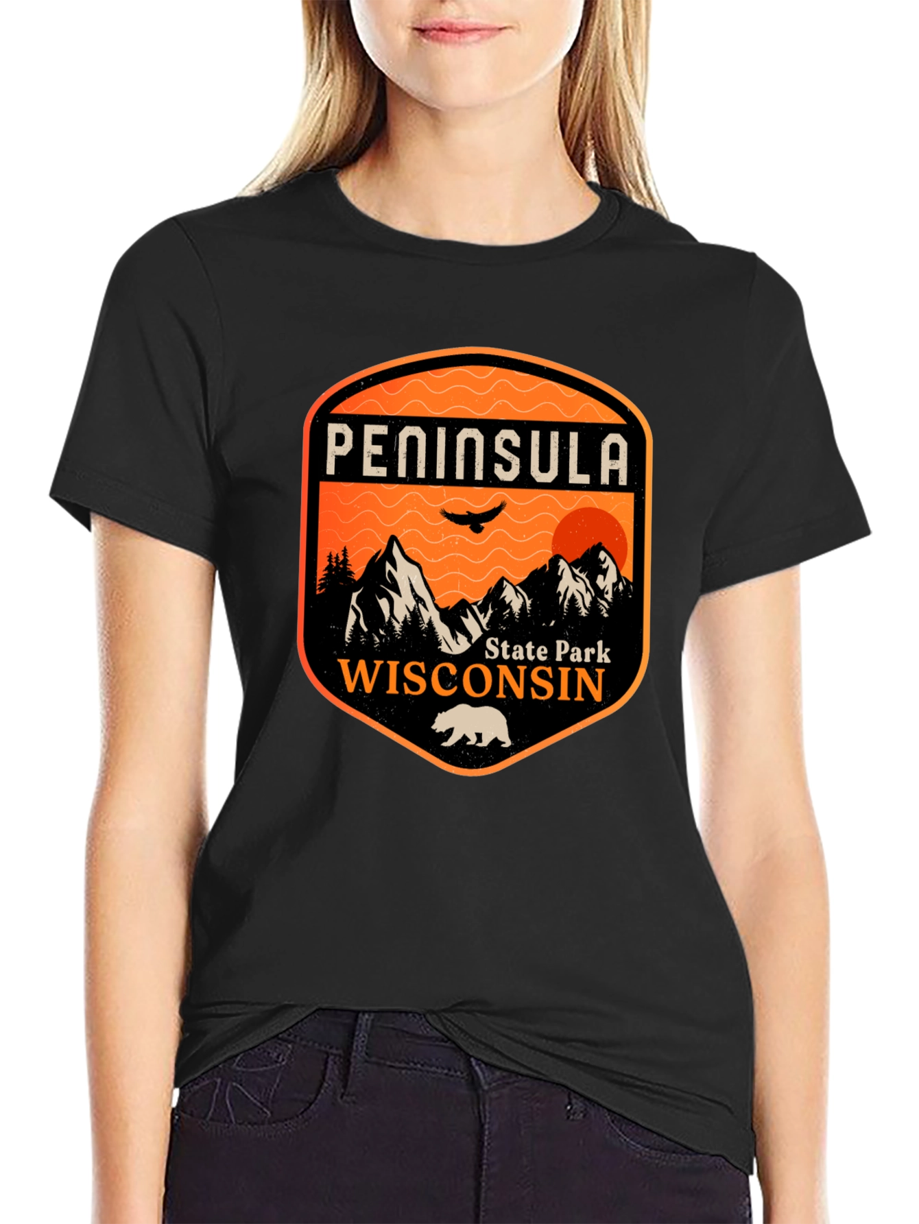 Peninsula State Park Wisconsin Graphic T-Shirt