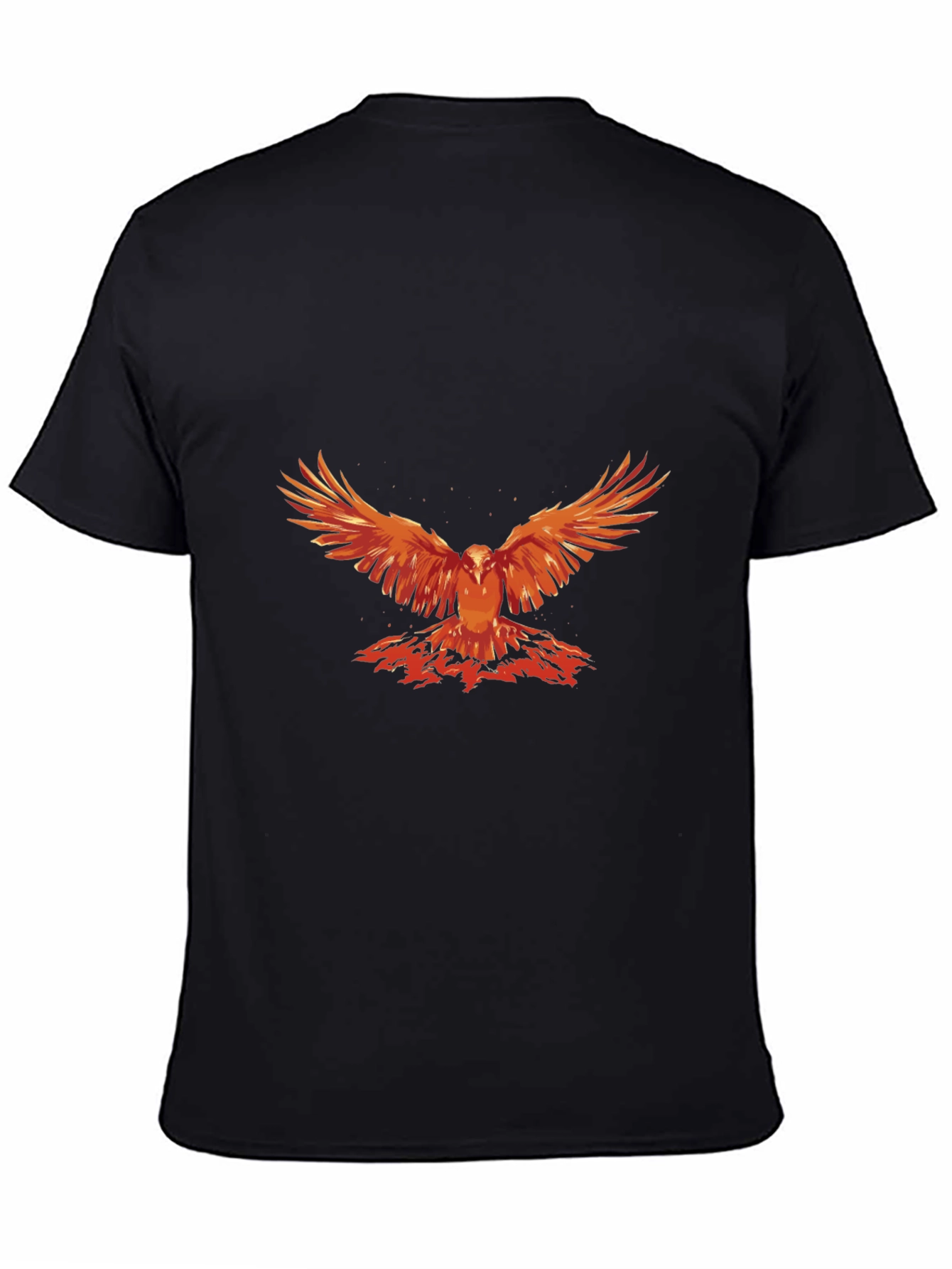 Phoenix Graphic Tee - Mens Black T-Shirt