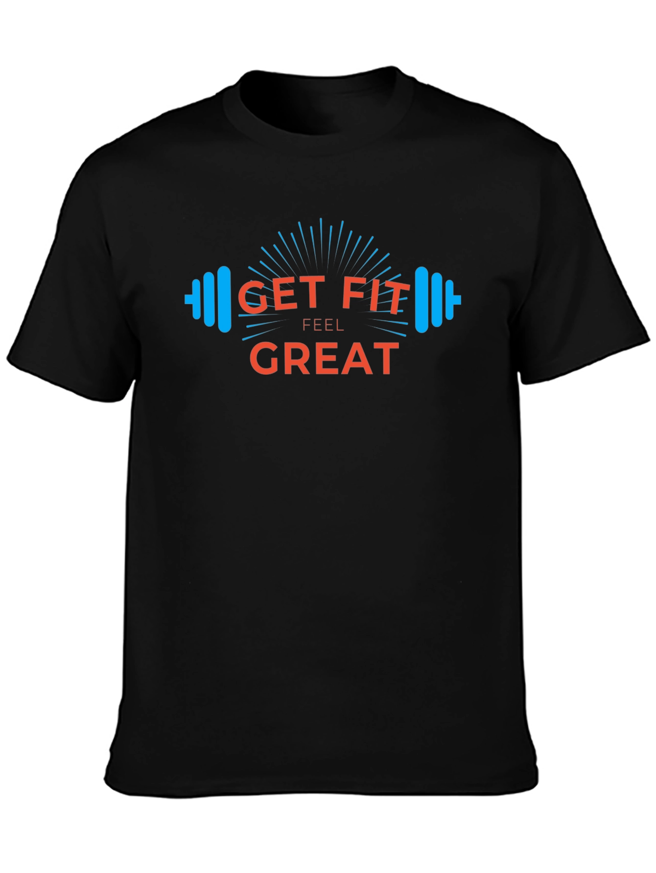 Get Fit Feel Great Graphic Tee