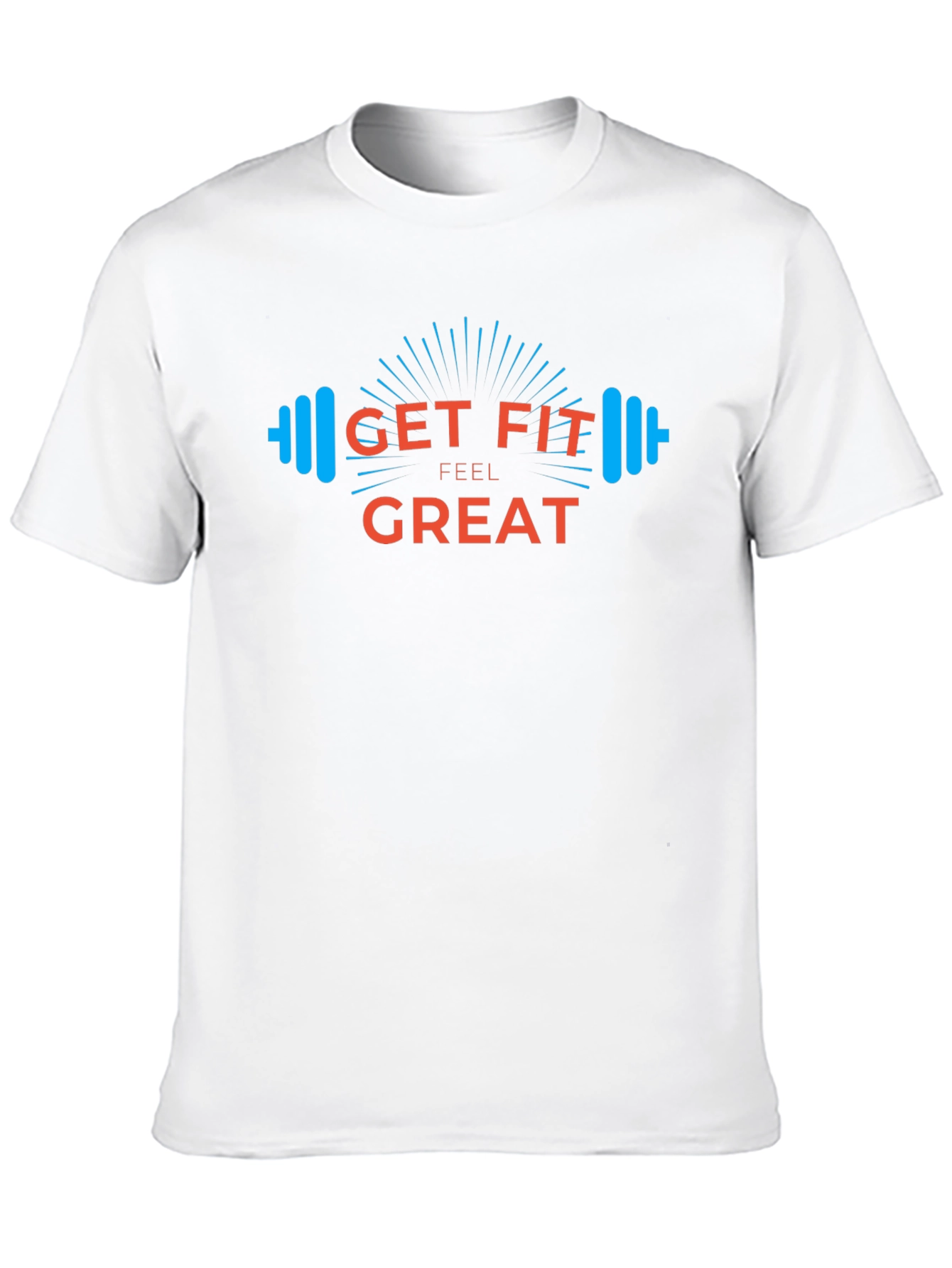 Get Fit Feel Great Graphic Tee