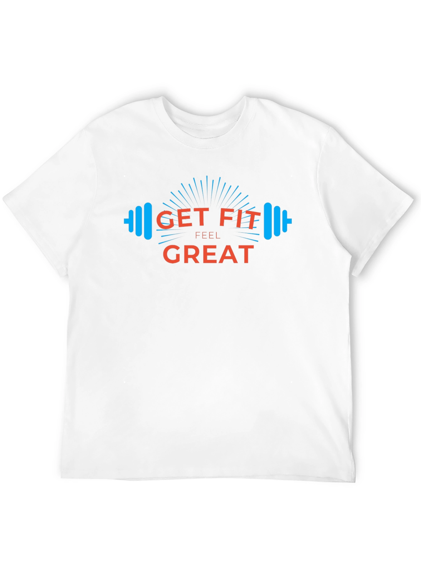 Get Fit Feel Great Graphic Tee