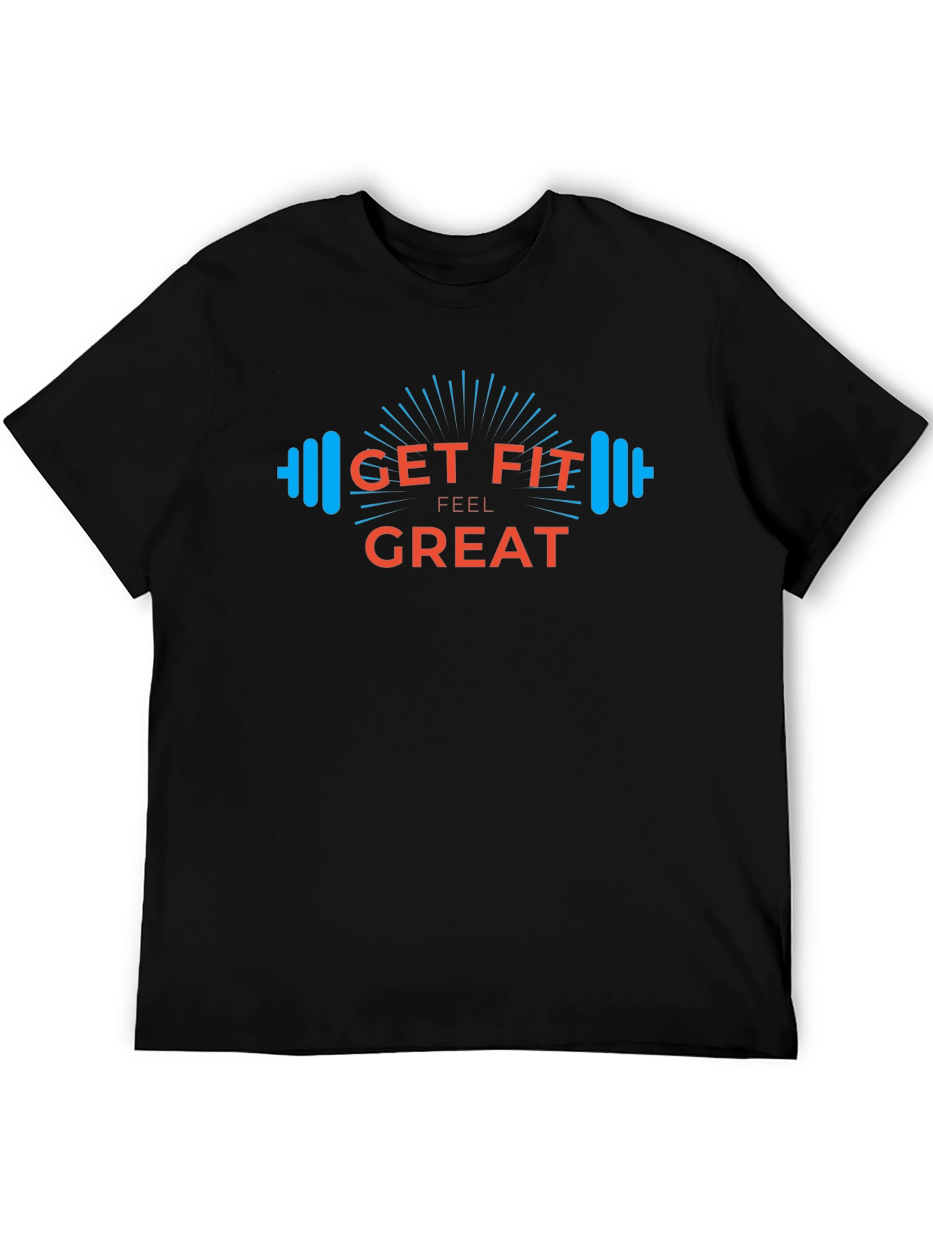 Get Fit Feel Great Graphic Tee