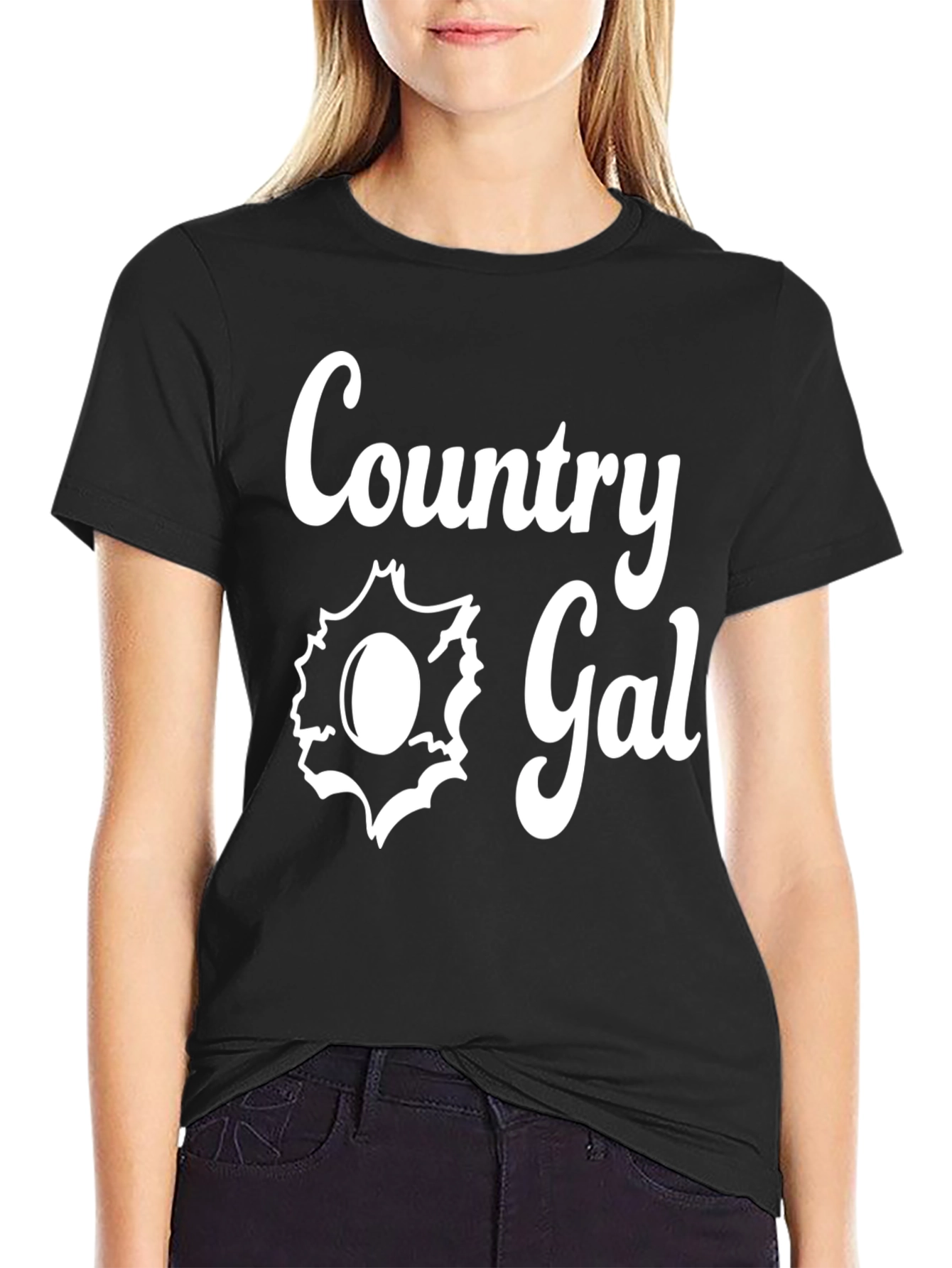 Country Gal Graphic Tee - Stylish Comfort