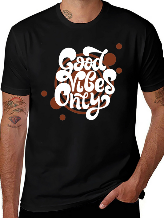 Good Vibes Only T-Shirt - Stylish Casual Wear