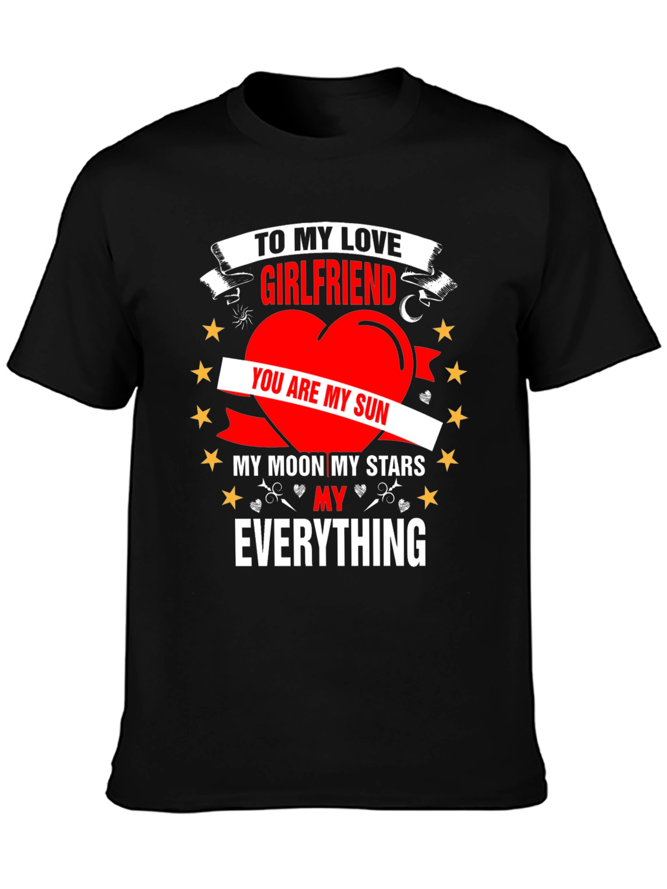To My Love Girlfriend Graphic Tee