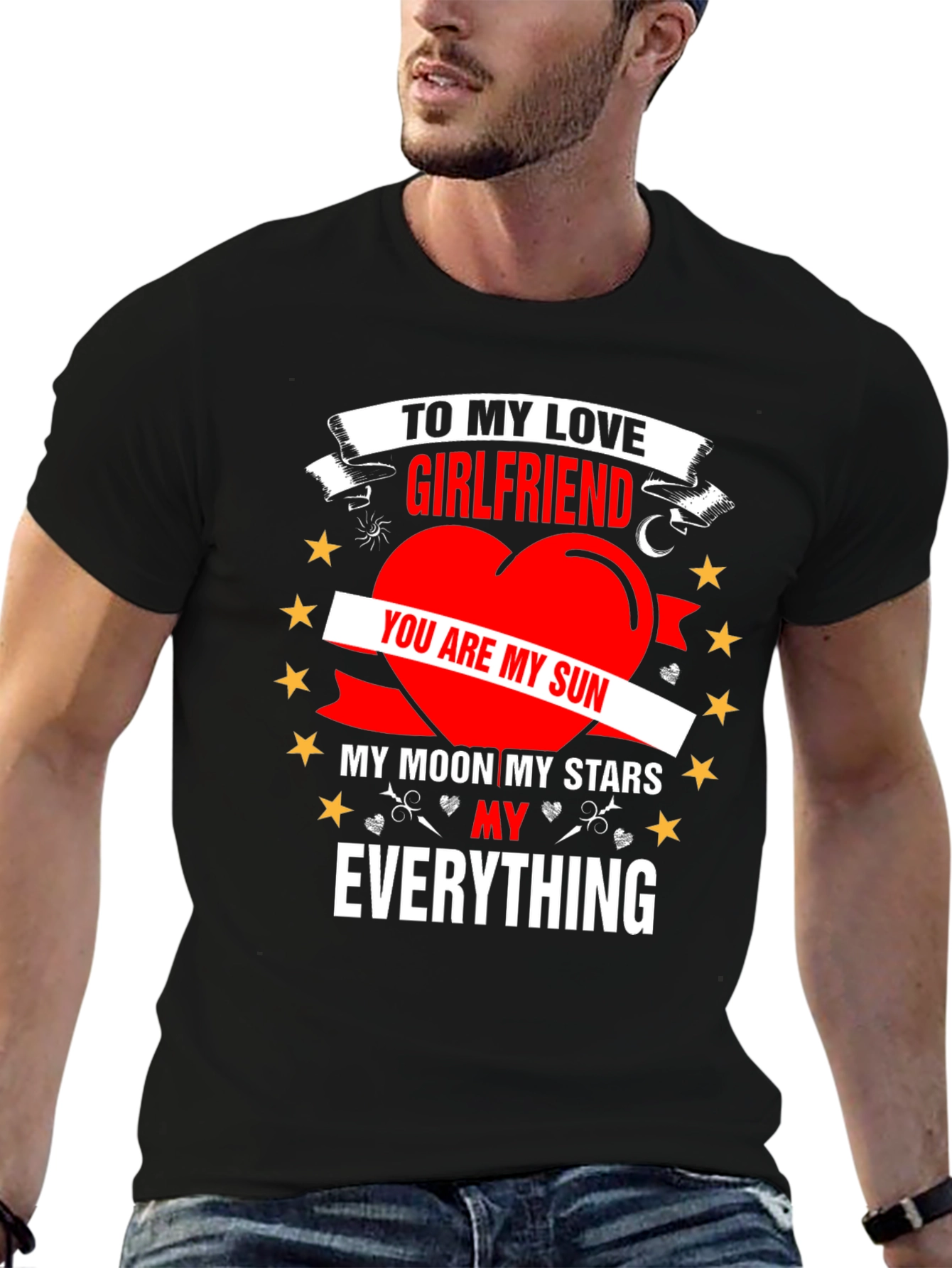 To My Love Girlfriend Graphic Tee
