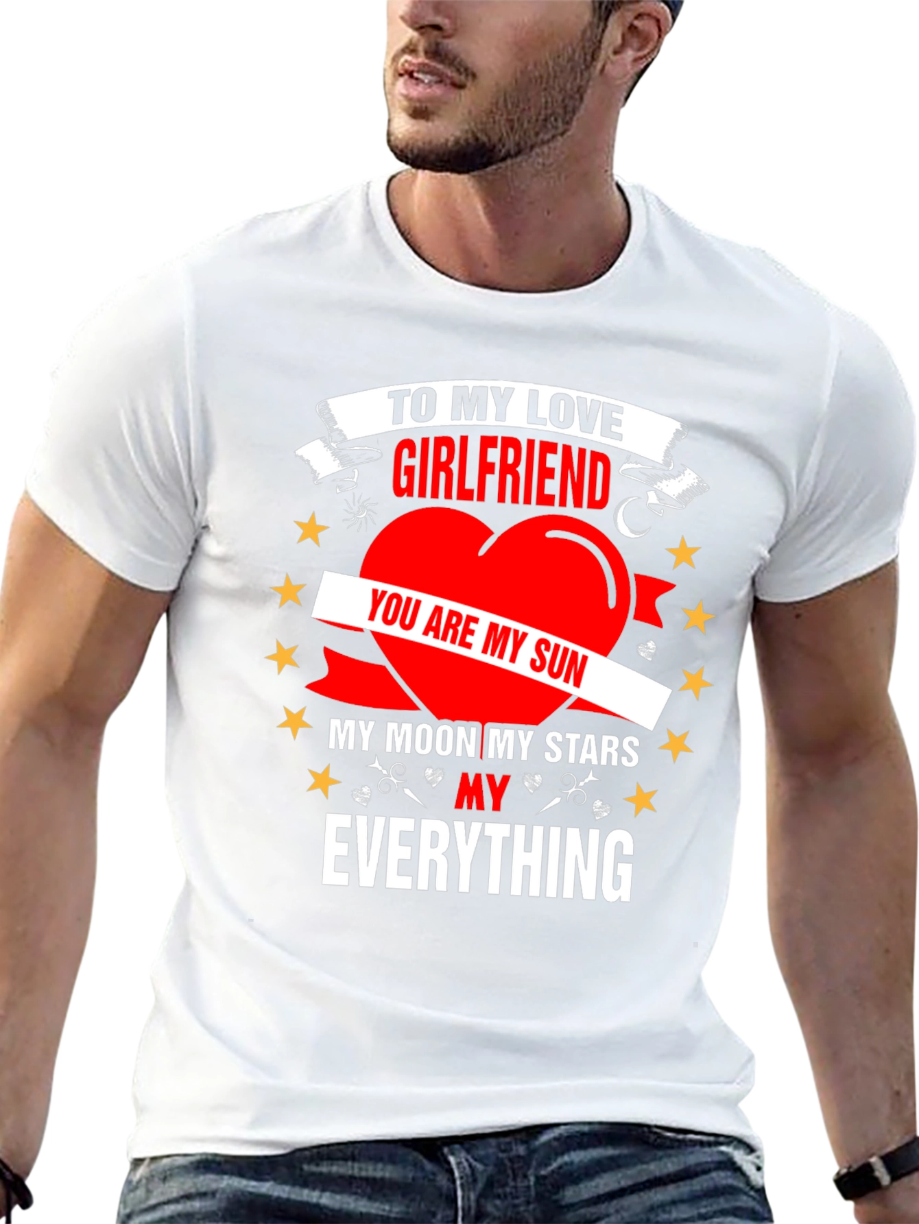 To My Love Girlfriend Graphic Tee