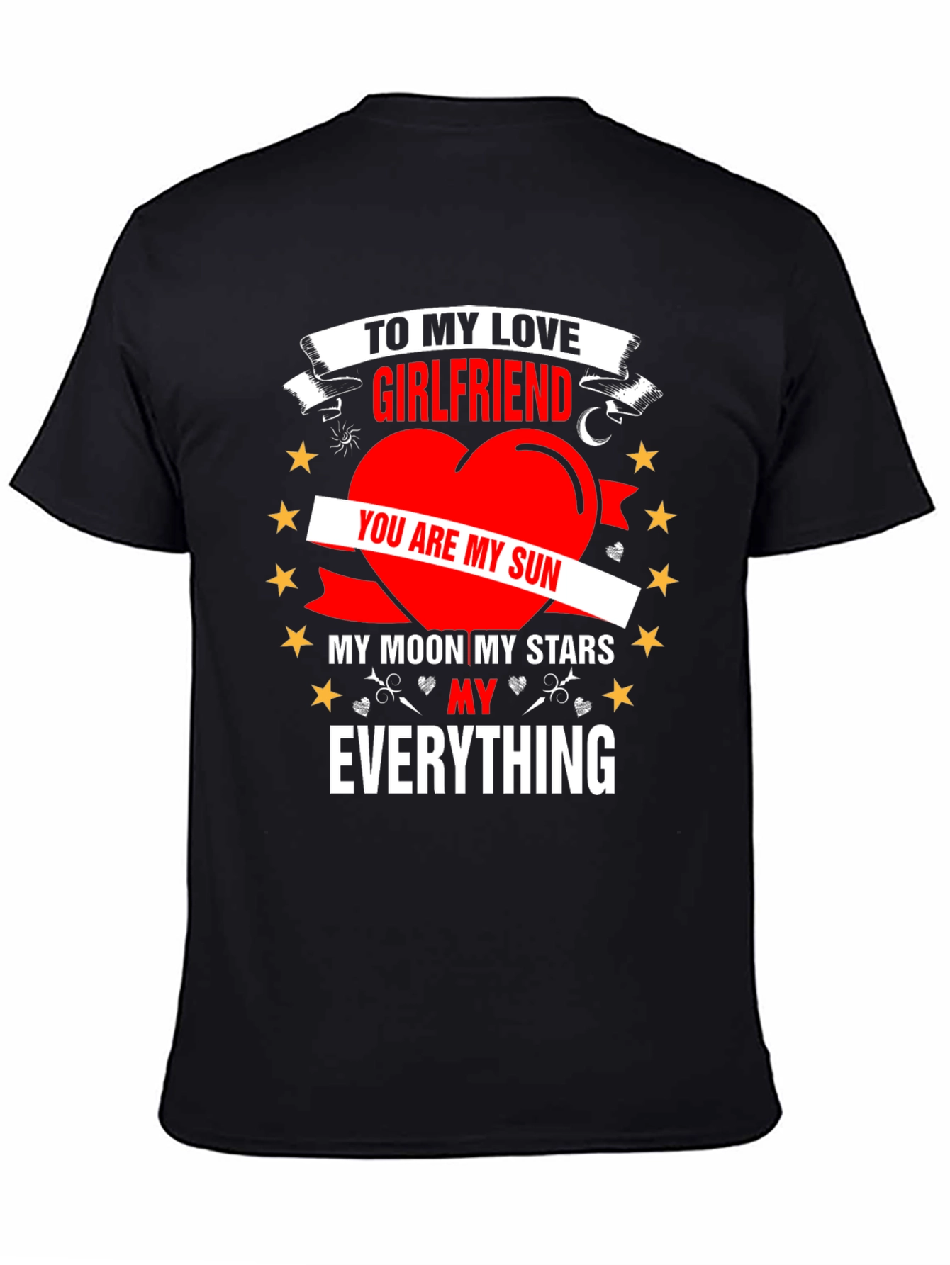 To My Love Girlfriend Graphic Tee