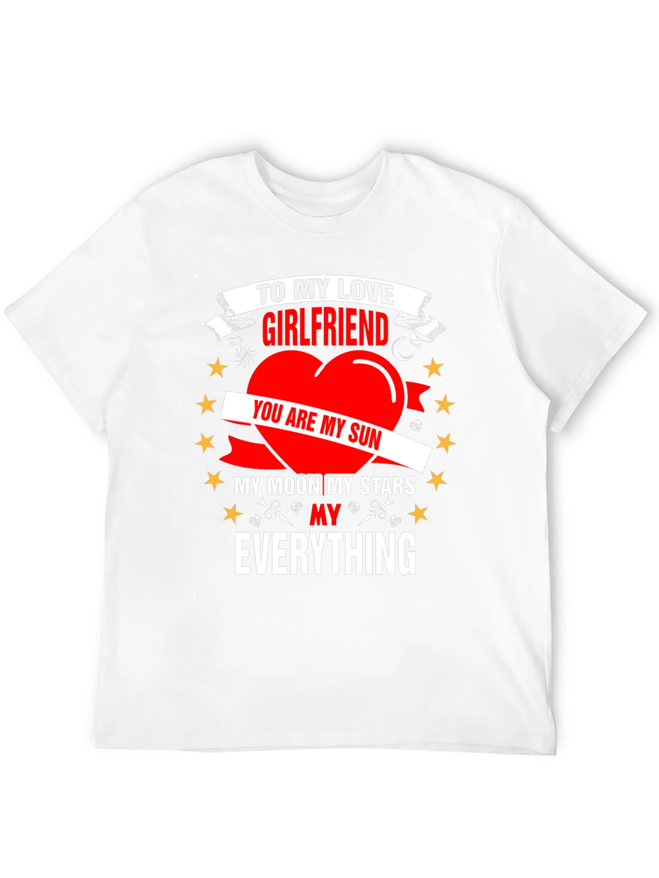 To My Love Girlfriend Graphic Tee