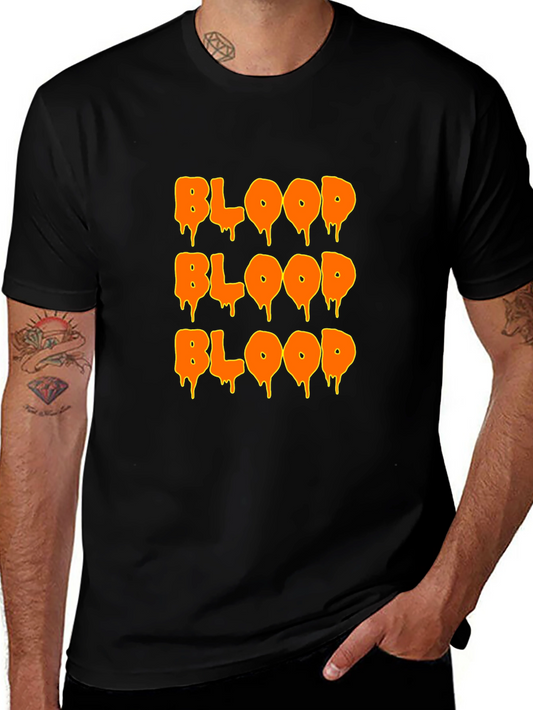 Dripping Blood T-Shirt - Edgy Graphic Tee