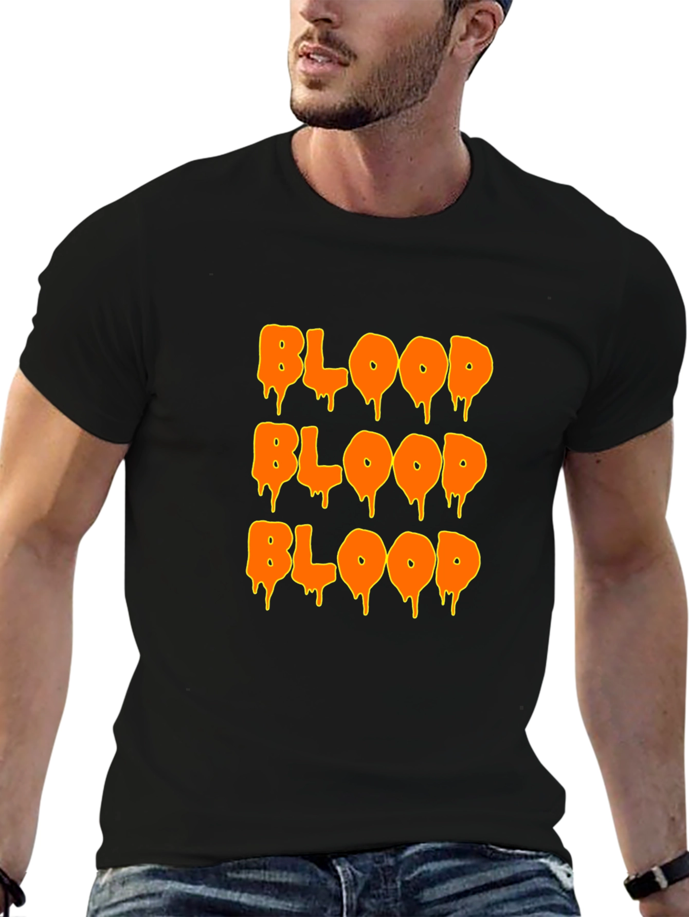 Dripping Blood T-Shirt - Edgy Graphic Tee