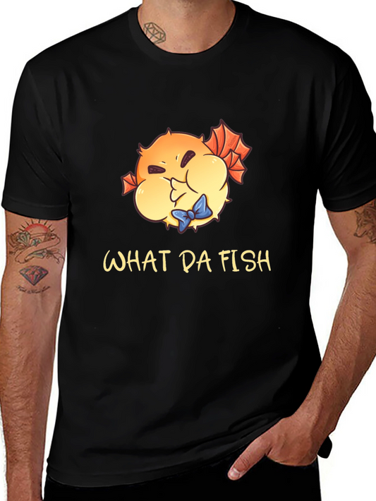 What Da Fish T-Shirt - Funny Pufferfish Tee