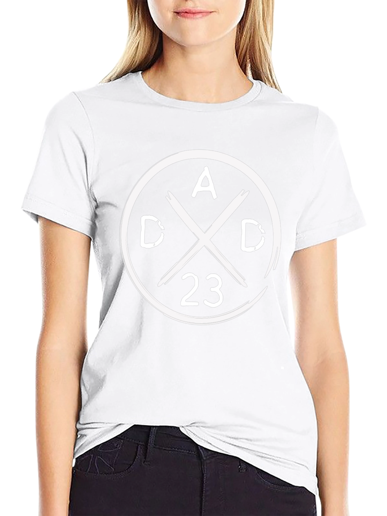 Dad 23 Graphic Tee - Black Cotton T-Shirt