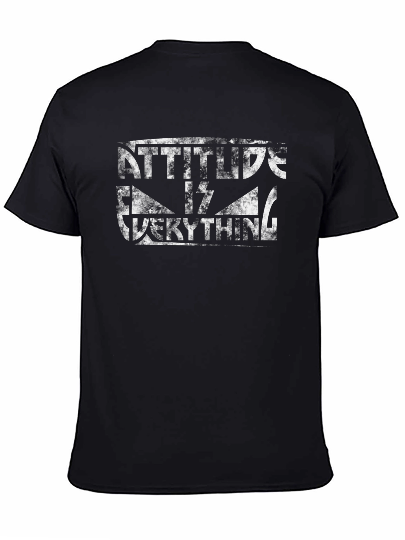 Attitude is Everything Graphic Tee - Black