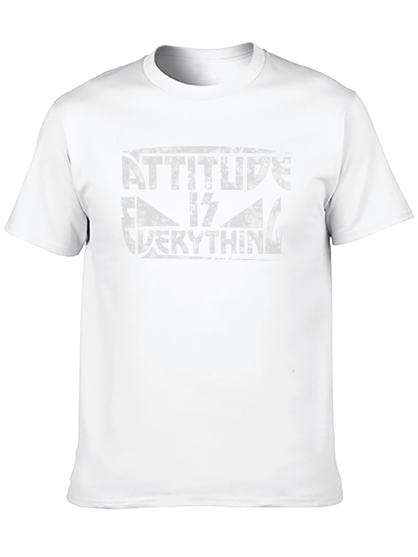 Attitude is Everything Graphic Tee - Black