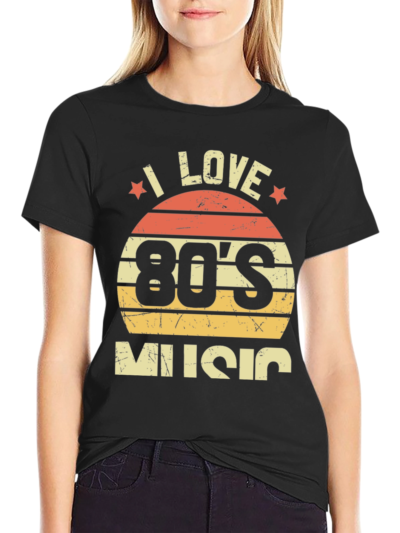 I Love 80s Music Retro T-Shirt