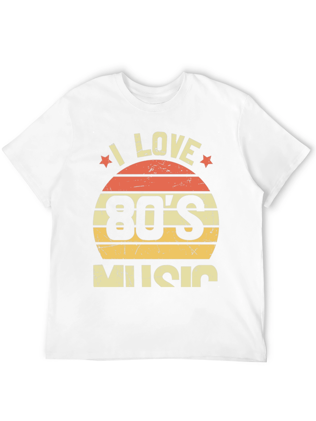 I Love 80s Music Retro T-Shirt
